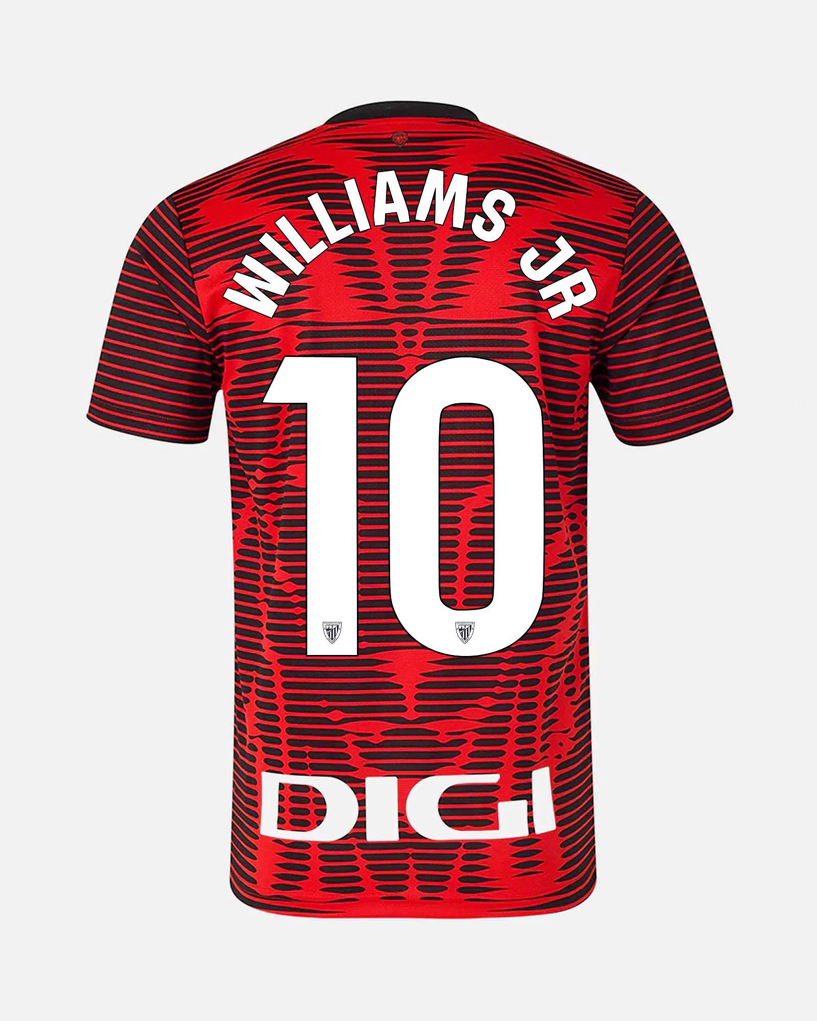 Camiseta 4ª Athletic Club 2025/2026 Williams JR - Fútbol Factory