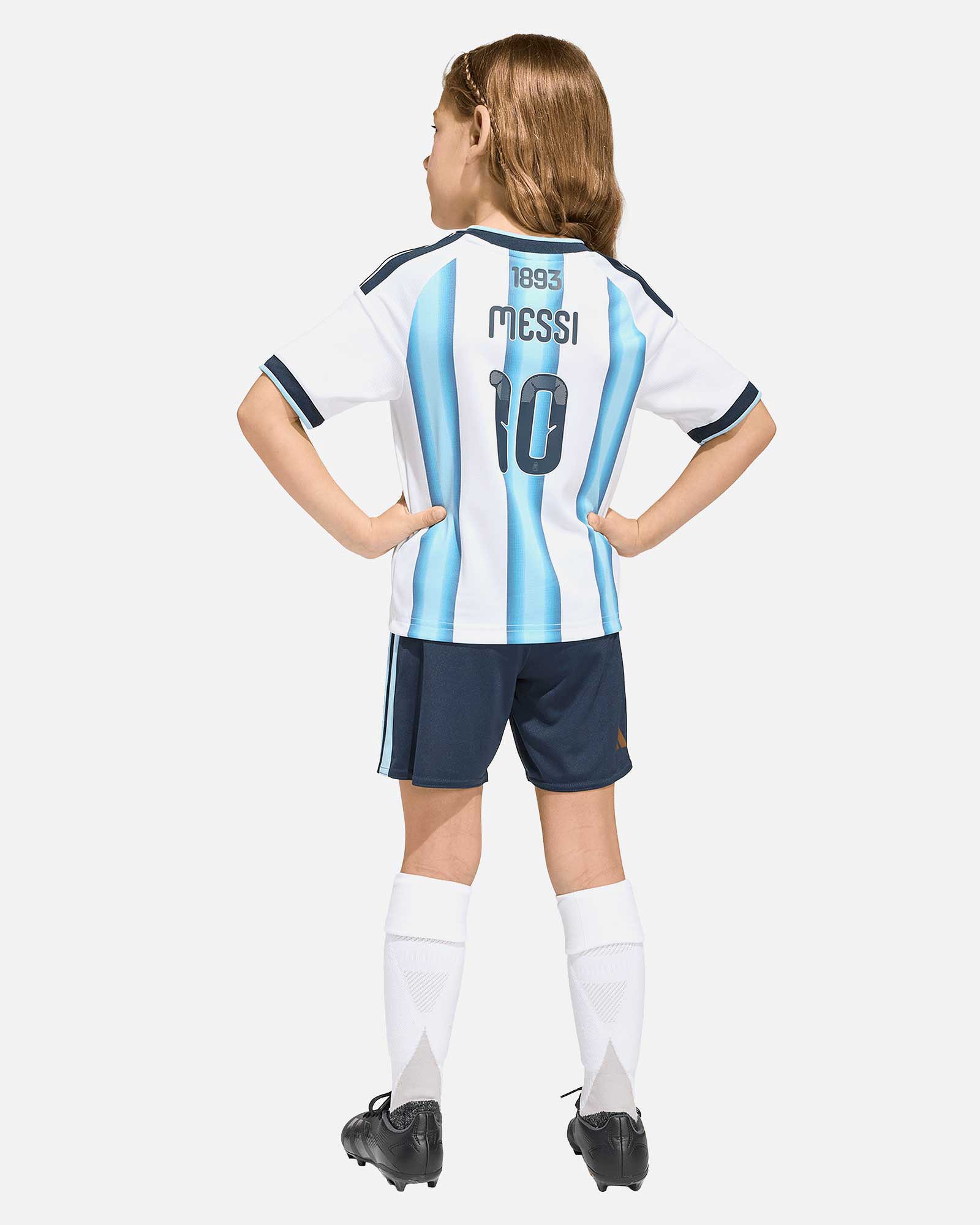 Conjunto 1ª Argentina Mundial 2026 Messi - Fútbol Factory