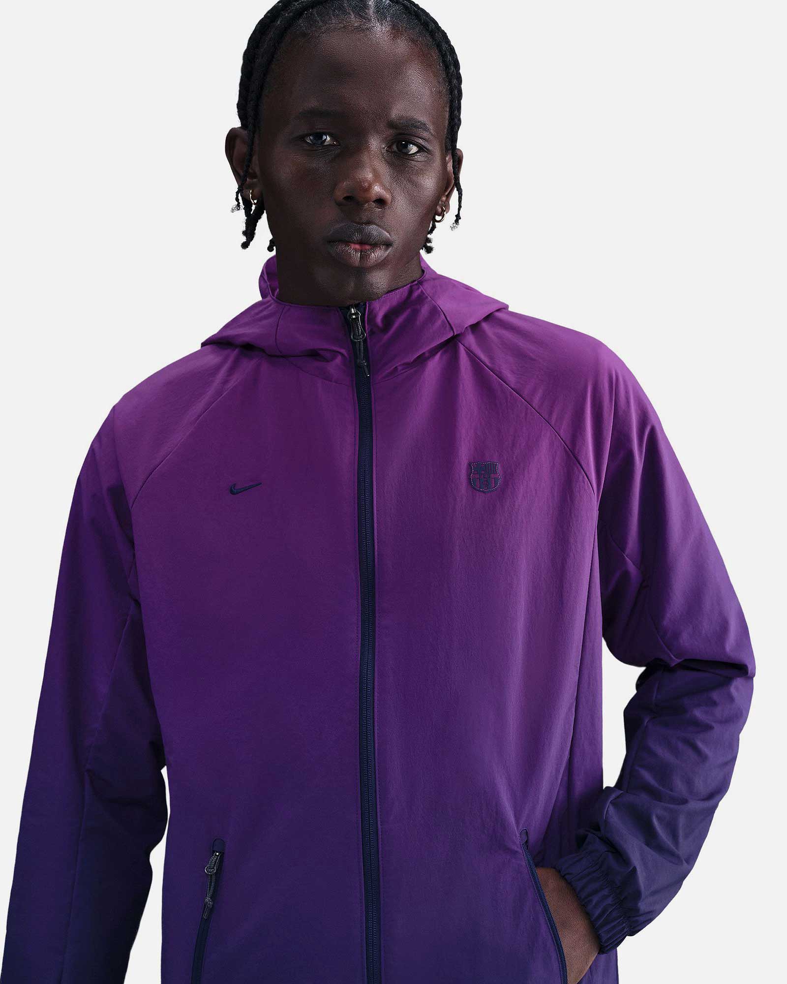 Chaqueta FC Barcelona 2025/2026 Woven All Weather - Fútbol Factory