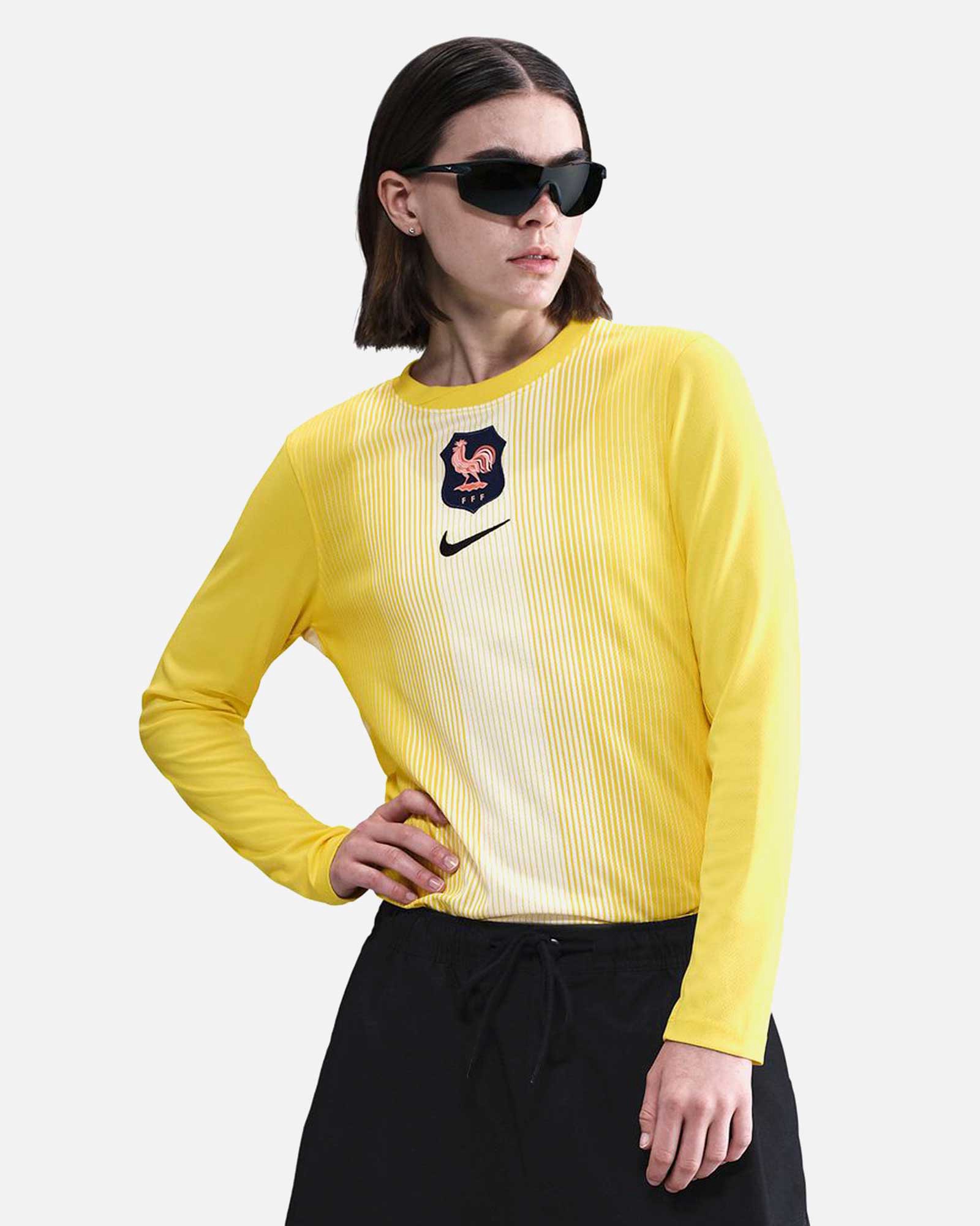 Camiseta manga larga 1ª portero Francia 2025 WWC - Fútbol Factory