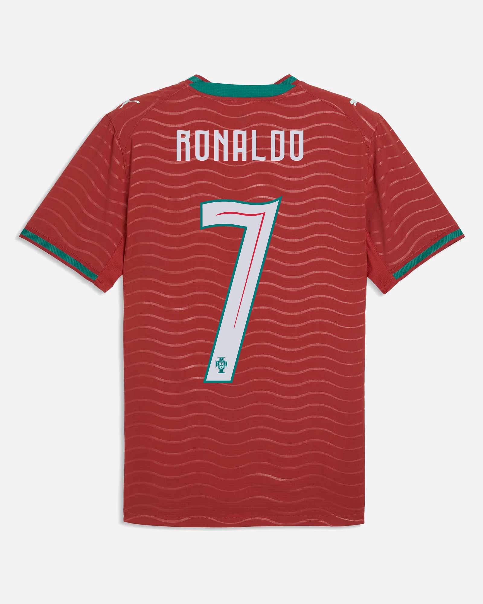 Camiseta 1ª Portugal Mundial 2026 Authentic Ronaldo - Fútbol Factory