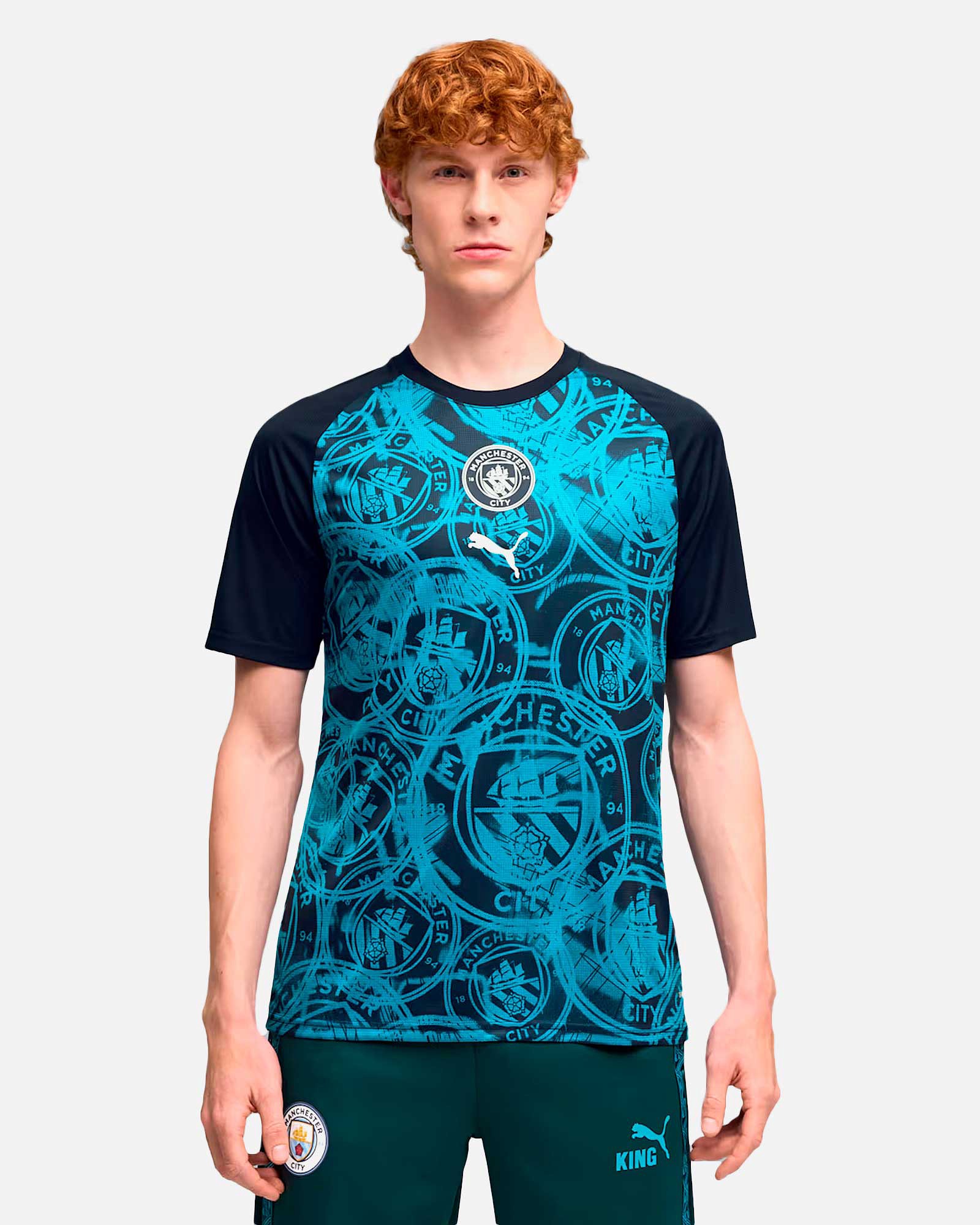 Camiseta Manchester City 2025/2026 Warm-Up - Fútbol Factory