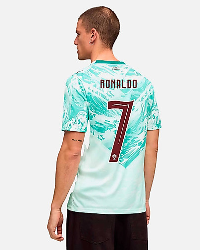 Camiseta 2ª Portugal Mundial 2026 Ronaldo