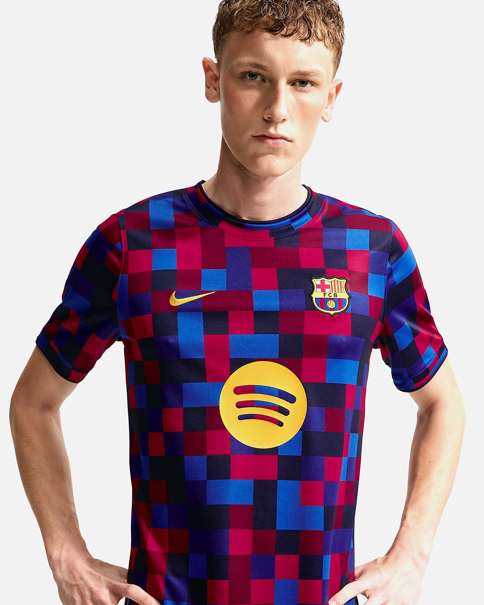 Camisola FC Barcelona 2026/2027 Prematch Camisola FC Barcelona 2026/2027 Prematch - Fútbol Factory