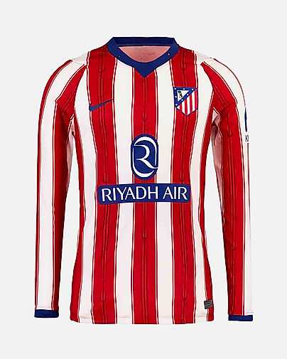 Camiseta de manga comprida 1ª Atlético de Madrid 2026/2027