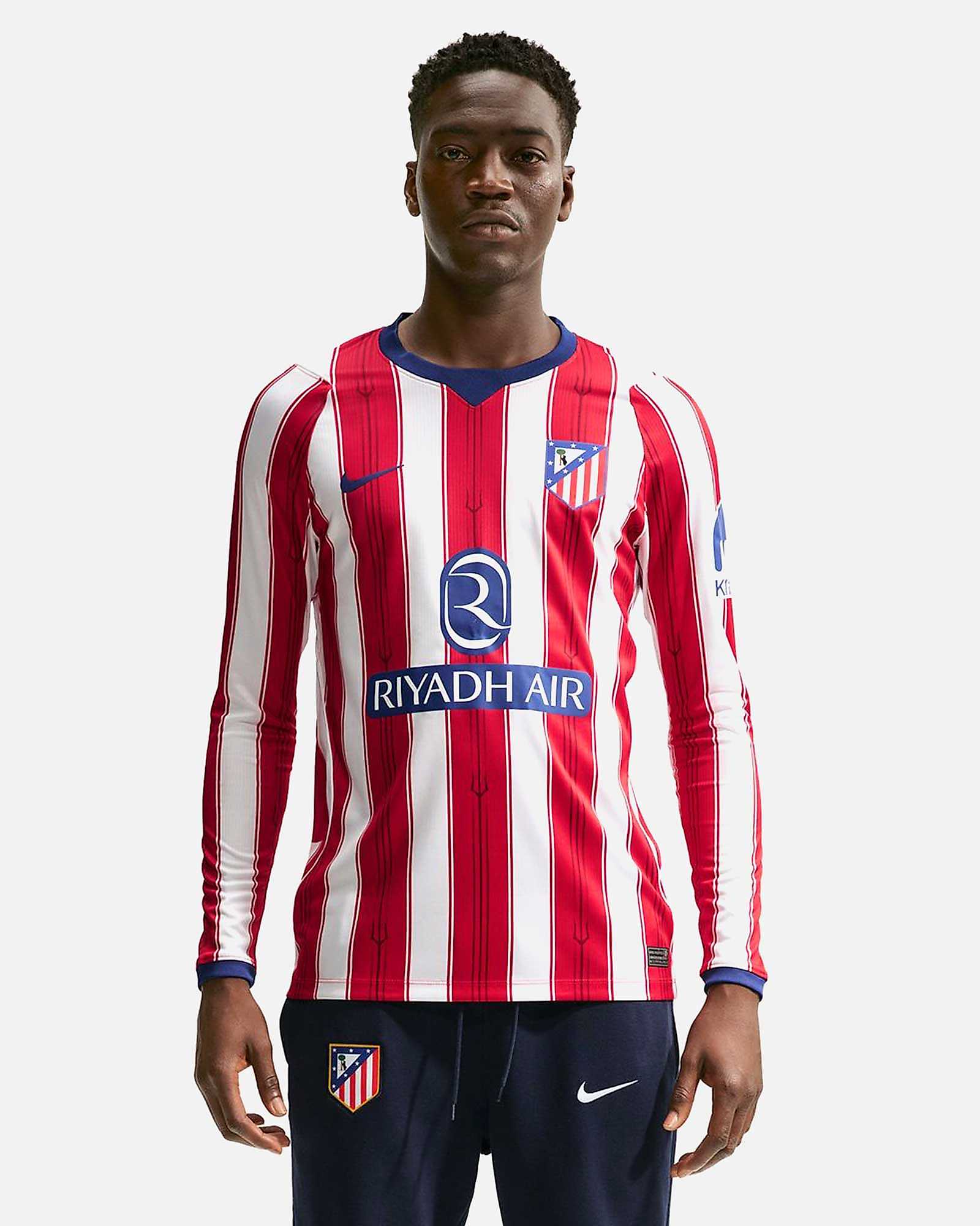 Camiseta de manga larga 1ª Atlético de Madrid 2026/2027 Camiseta de manga larga 1ª Atlético de Madrid 2026/2027 - Fútbol Factory