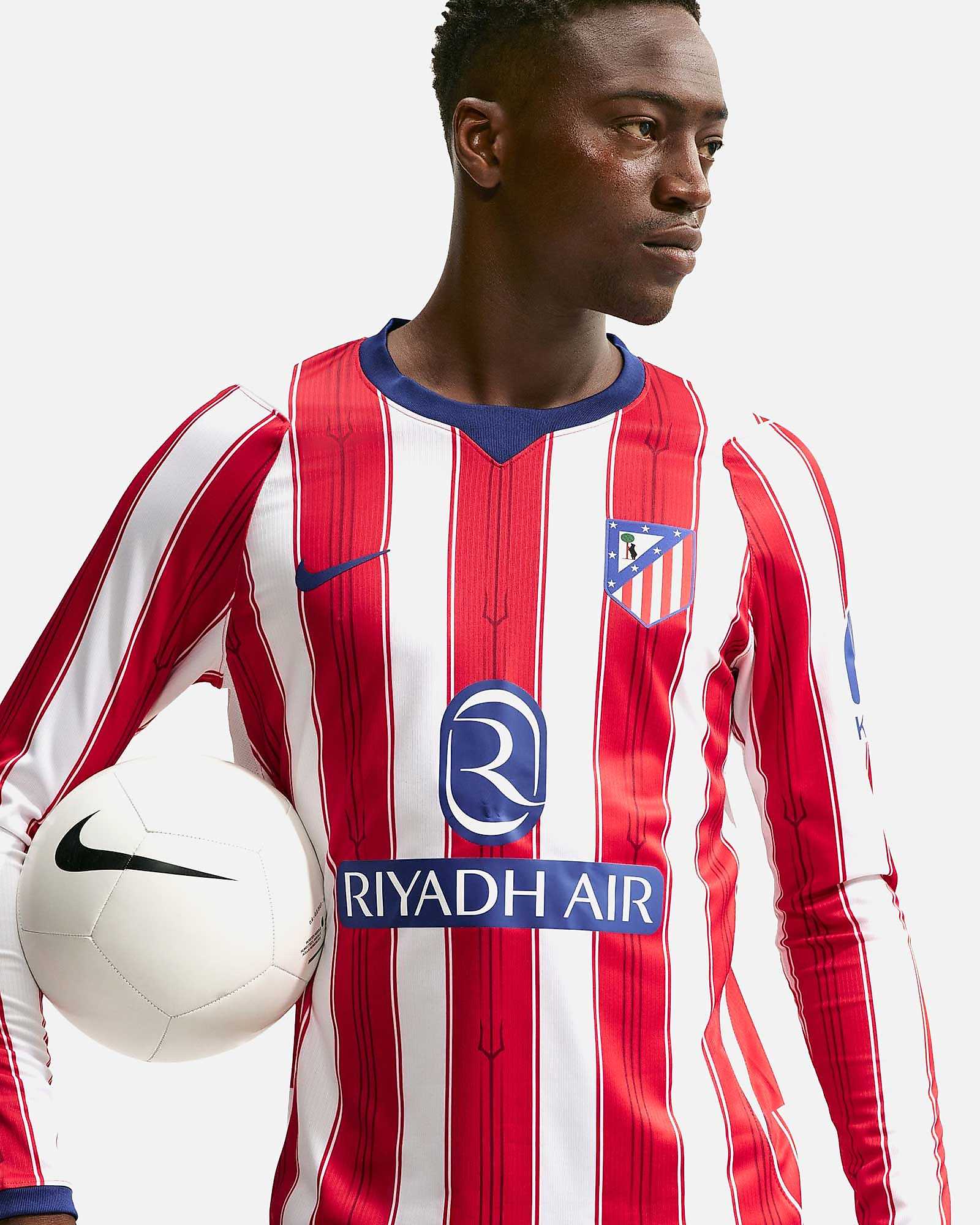 Camiseta de manga larga 1ª Atlético de Madrid 2026/2027 Camiseta de manga larga 1ª Atlético de Madrid 2026/2027 - Fútbol Factory