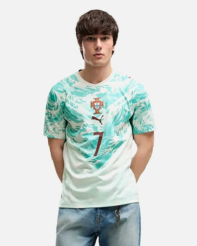 Camiseta 2ª Portugal Mundial 2026 Cristiano Ronaldo