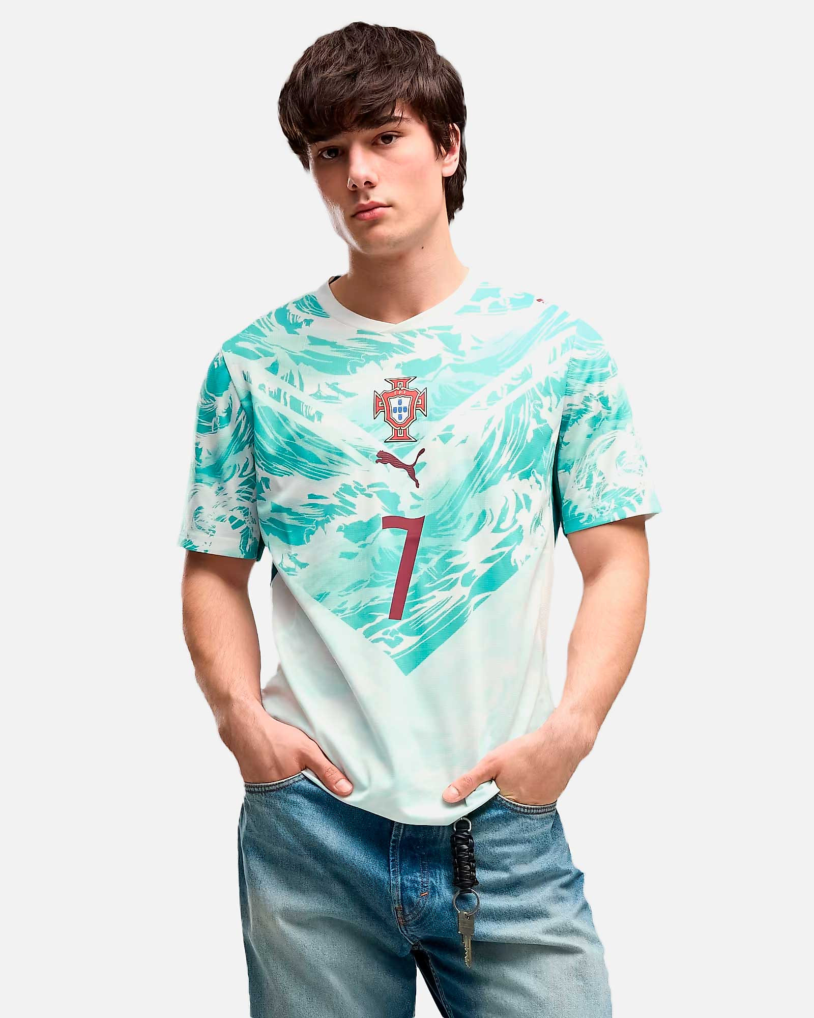 Camiseta 2ª Portugal Mundial 2026 Cristiano Ronaldo - Fútbol Factory