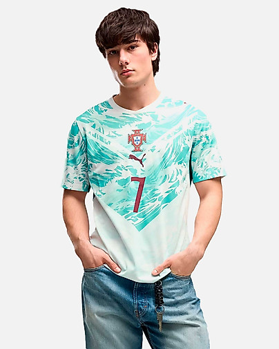 Camiseta 2ª Portugal Mundial 2026 Cristiano Ronaldo