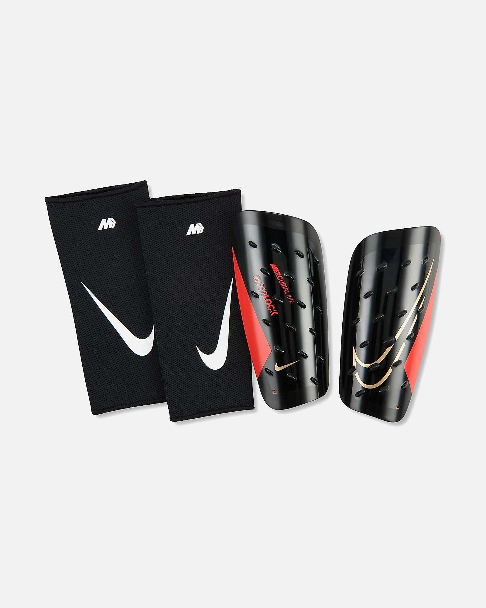 Caneleiras Nike Mercurial Lite SuperLock - Fútbol Factory