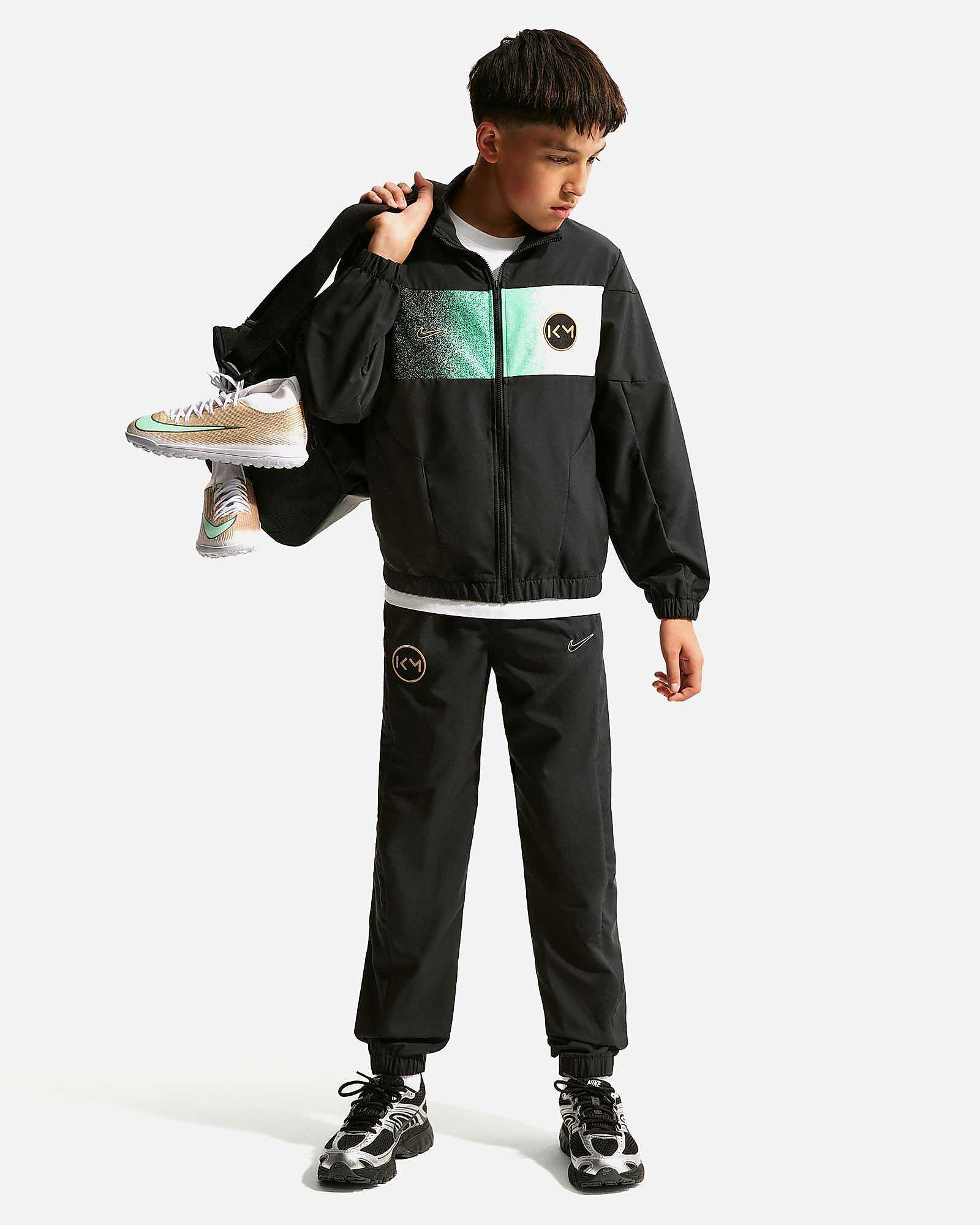 Fato de treino Nike Kylian Mbappé Full-Zip Woven Fato de treino Nike Kylian Mbappé Full-Zip Woven - Fútbol Factory