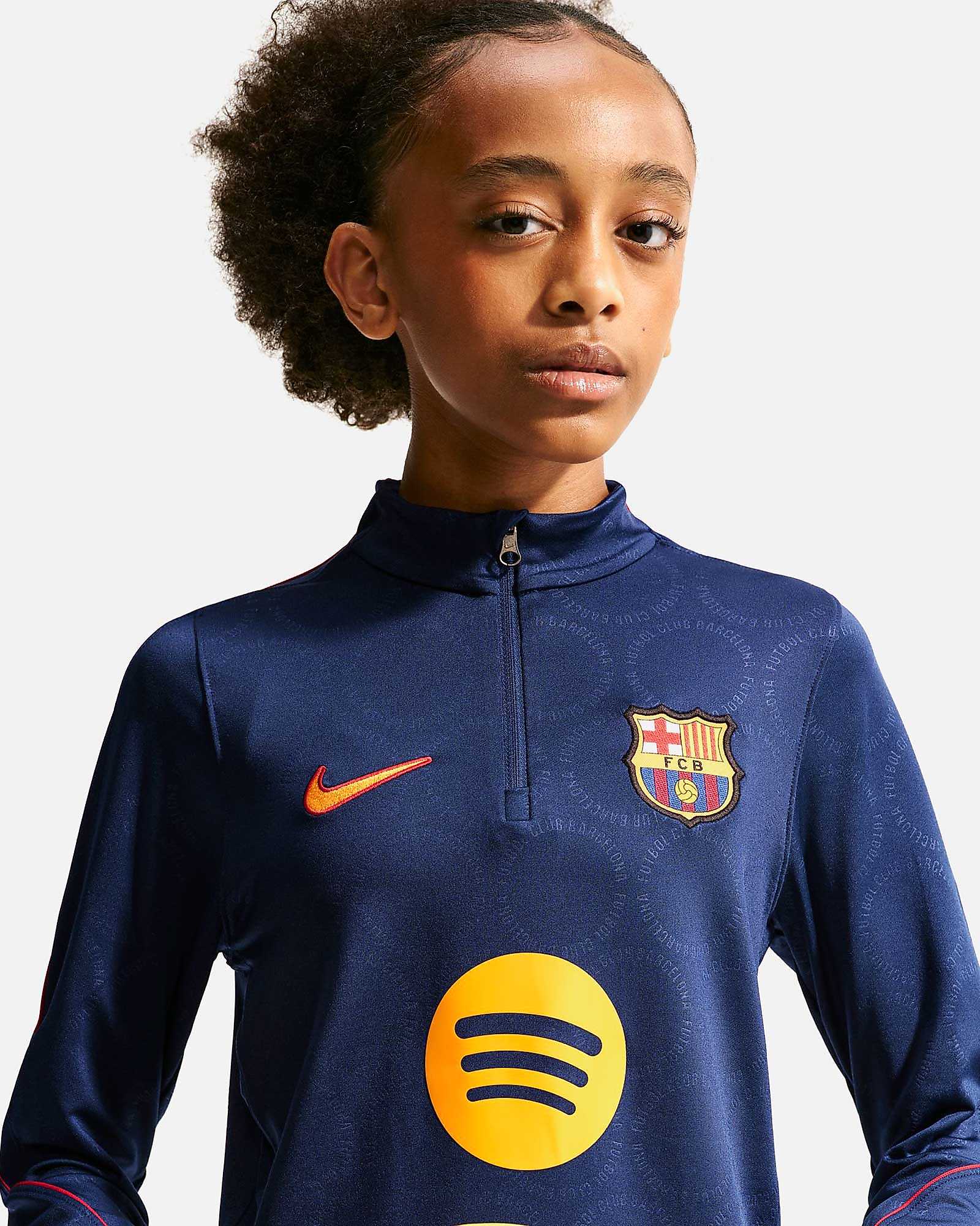 Sudadera FC Barcelona 2026/2027 Drill Top Sudadera FC Barcelona 2026/2027 Drill Top - Fútbol Factory