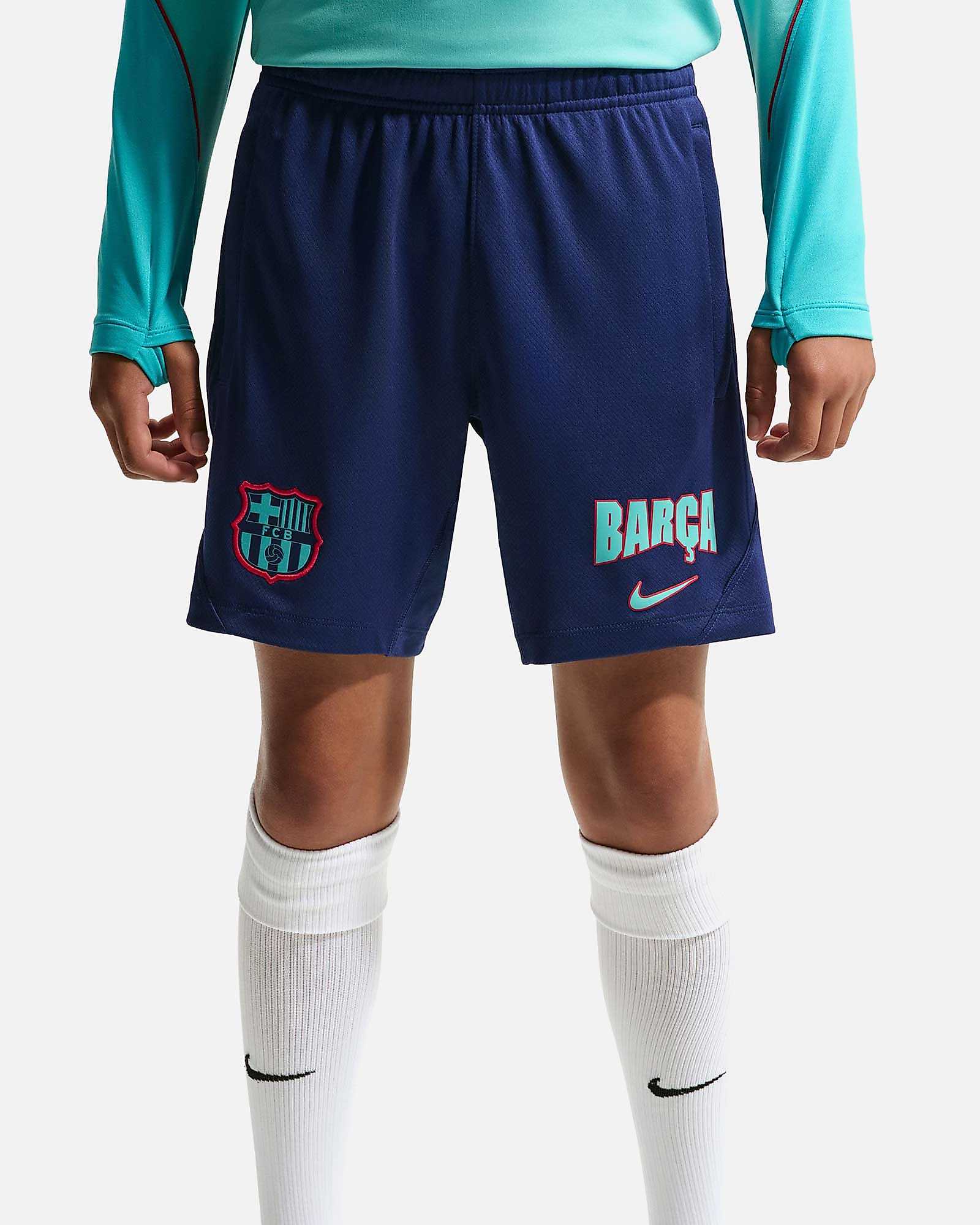 Calções FC Barcelona Strike - Fútbol Factory