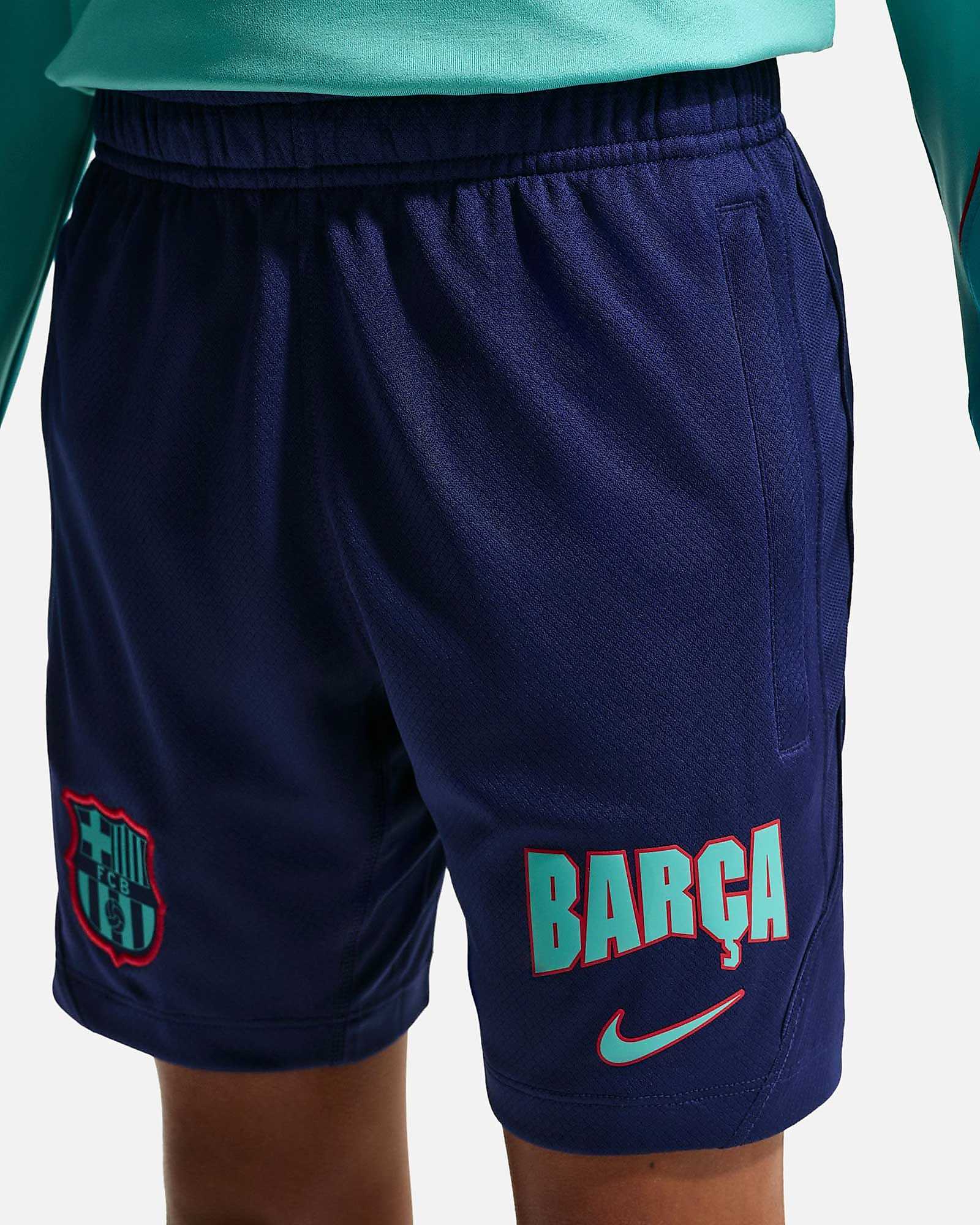 Calções FC Barcelona Strike - Fútbol Factory