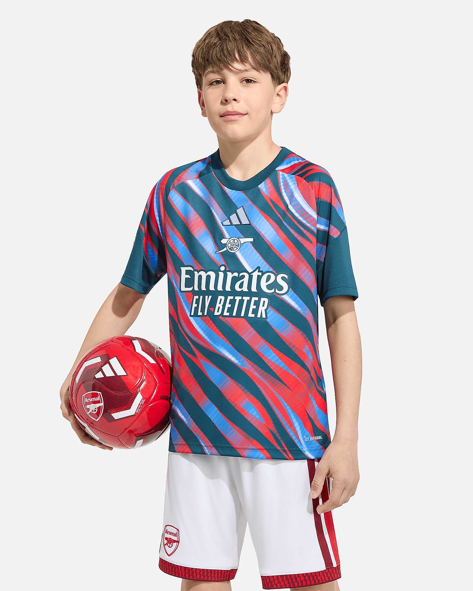 Camiseta Arsenal FC 2026/2027 Prematch - Fútbol Factory