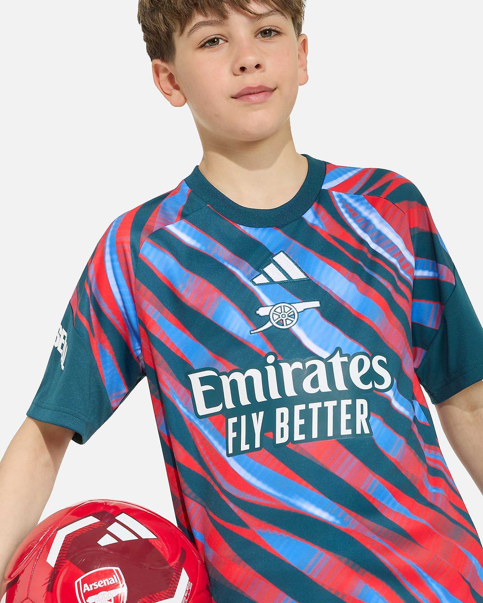 Camiseta Arsenal FC 2026/2027 Prematch - Fútbol Factory