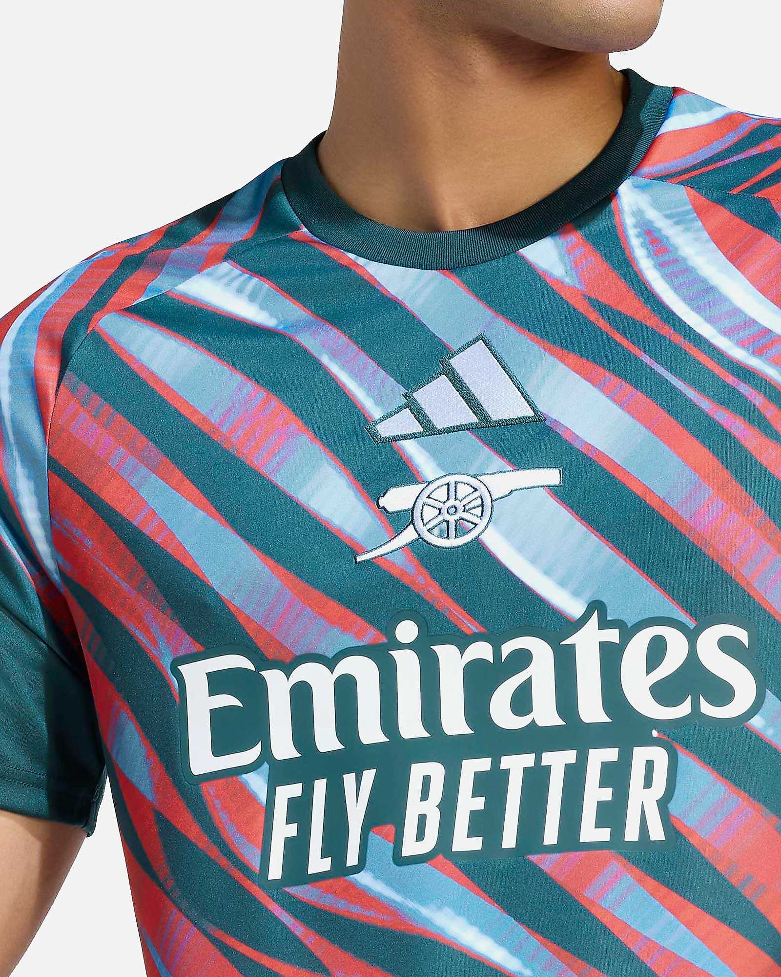 Camiseta Arsenal FC 2026/2027 Prematch - Fútbol Factory