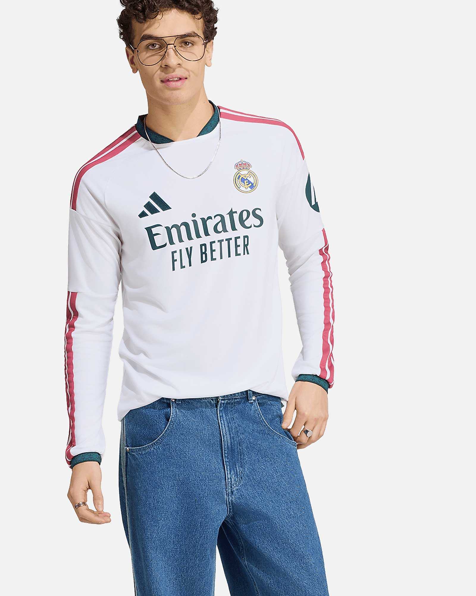 Camiseta de manga larga 1ª Real Madrid 2026/2027 Mbappé - Fútbol Factory