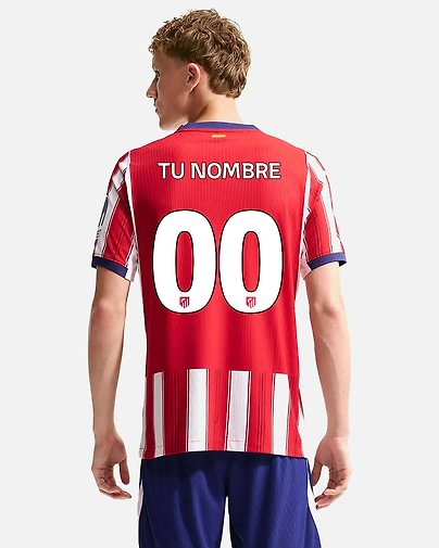Camiseta 1ª Atlético de Madrid 2026/2027 Match Personalizado