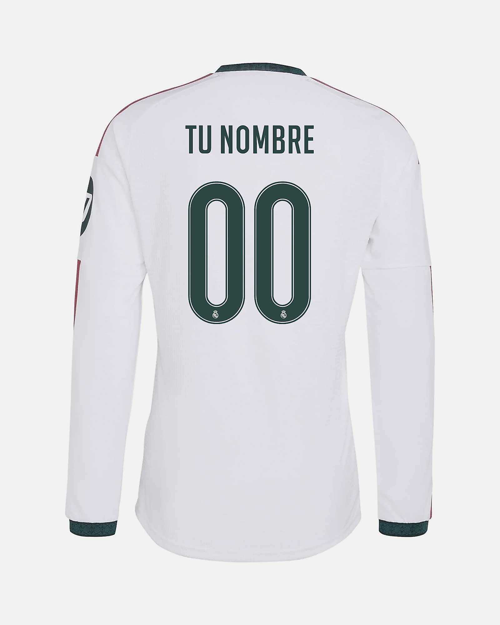 Camiseta 1ª Real Madrid 2026/2027 Authentic Personalizado Camiseta 1ª Real Madrid 2026/2027 Authentic Personalizado - Fútbol Factory