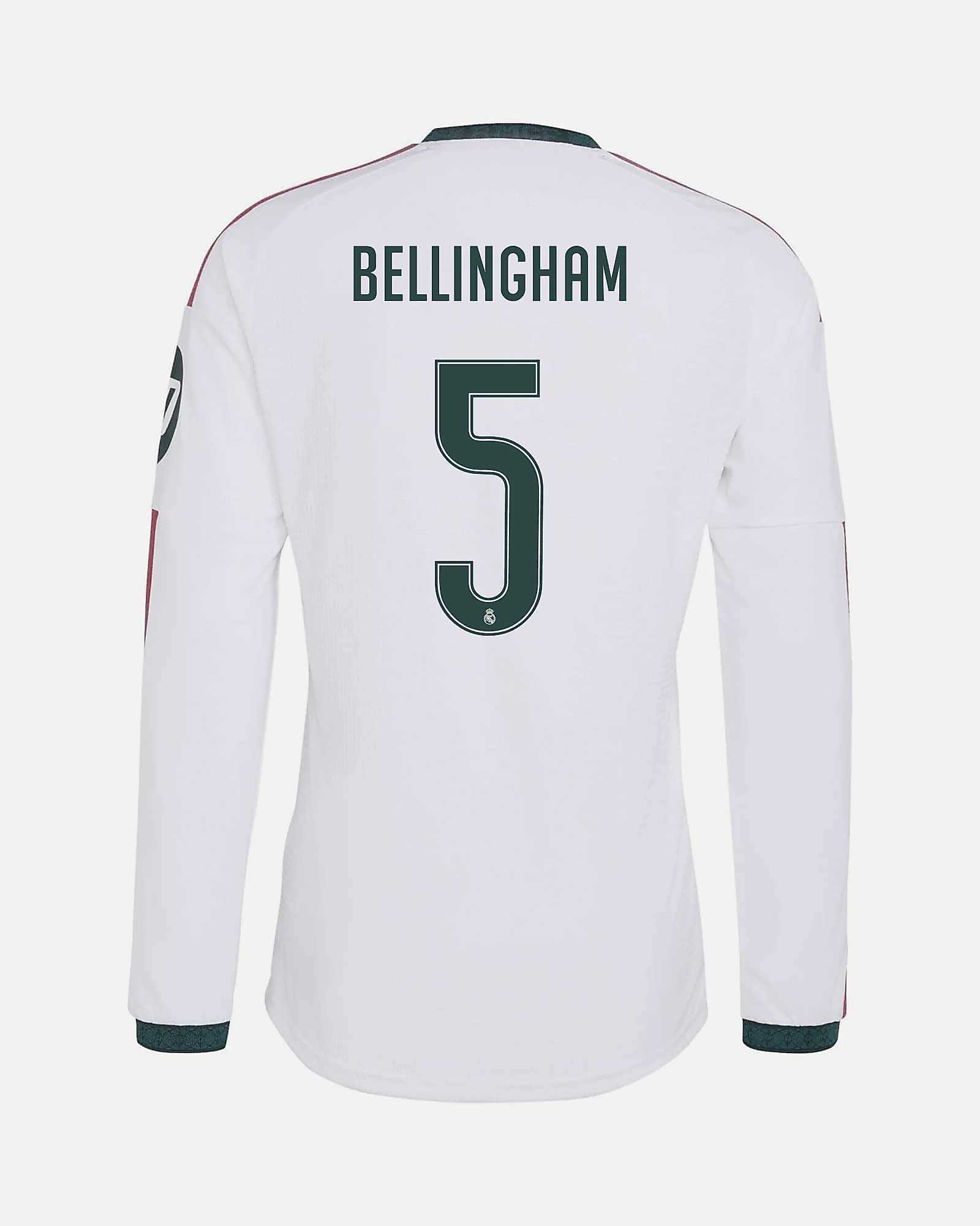 Camiseta 1ª Real Madrid 2026/2027 Authentic Bellingham - Fútbol Factory