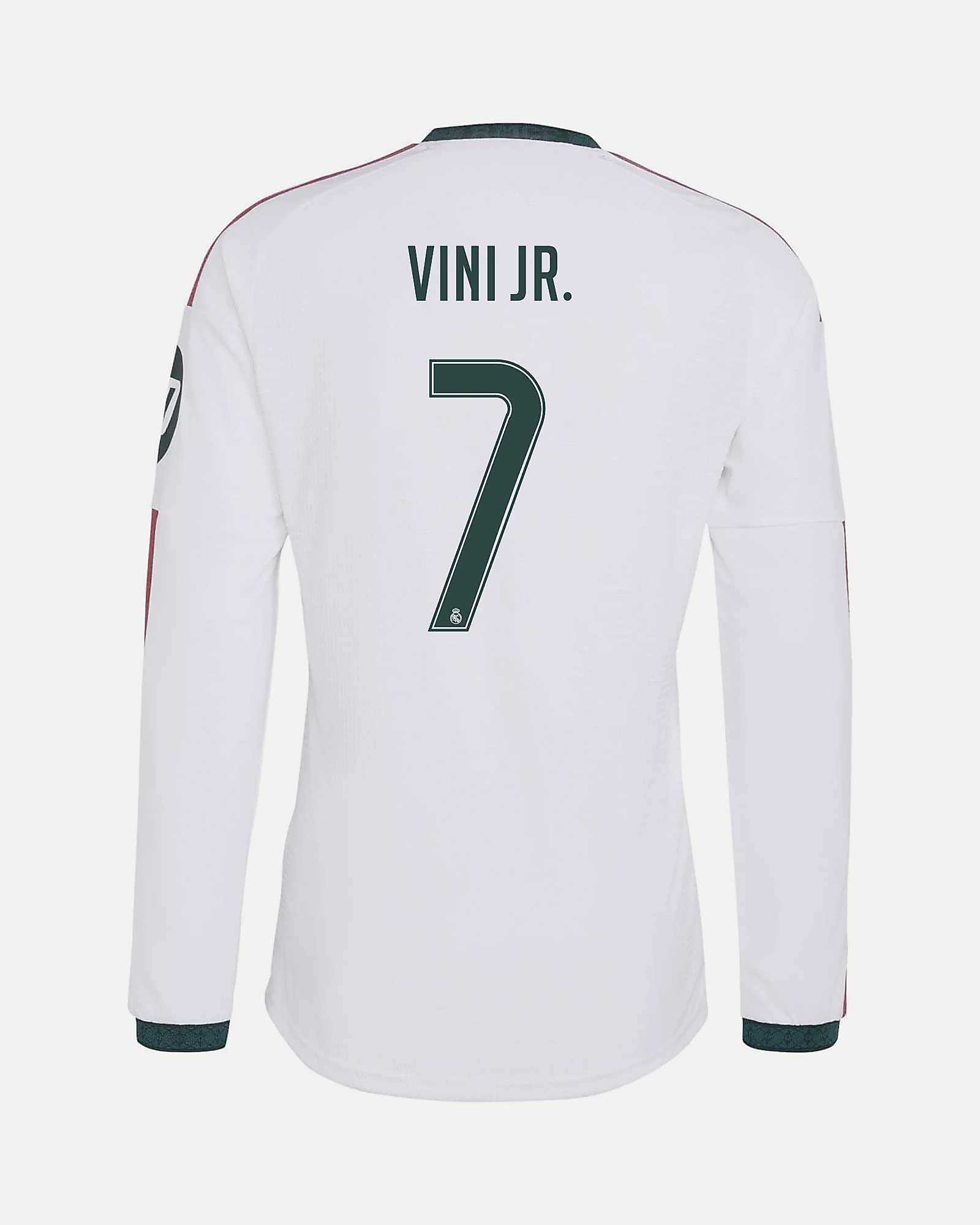 Camiseta 1ª Real Madrid 2026/2027 Authentic Vini Jr. - Fútbol Factory