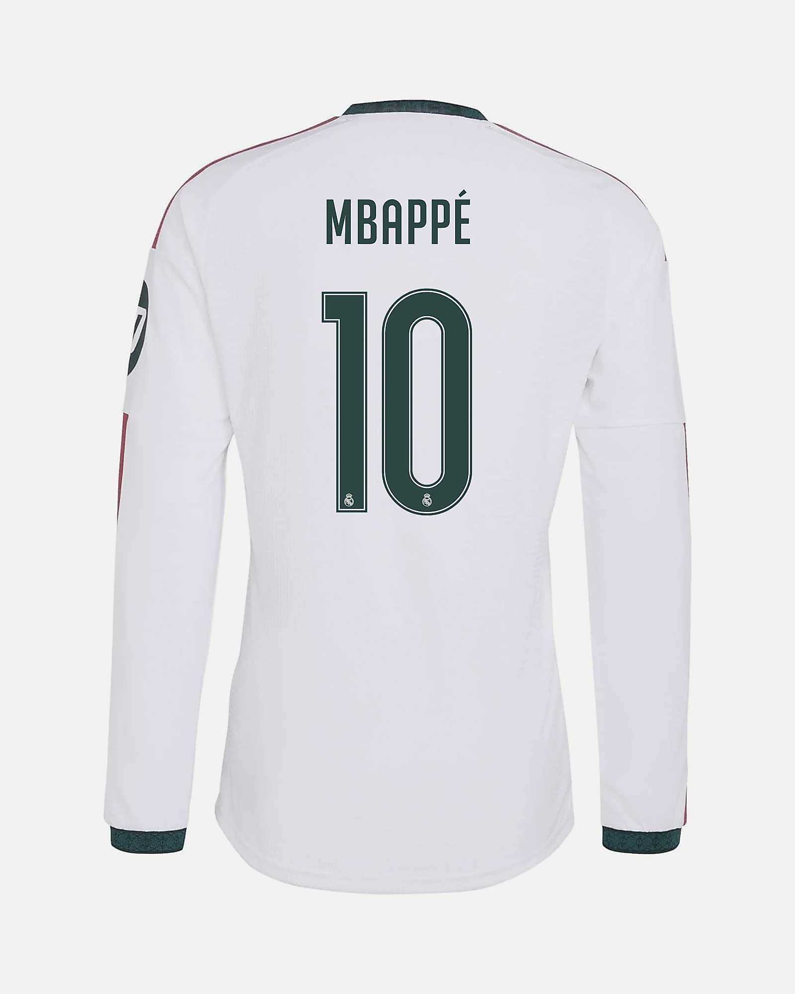 Camiseta 1ª Real Madrid 2026/2027 Authentic Mbappé Camiseta 1ª Real Madrid 2026/2027 Authentic Mbappé - Fútbol Factory