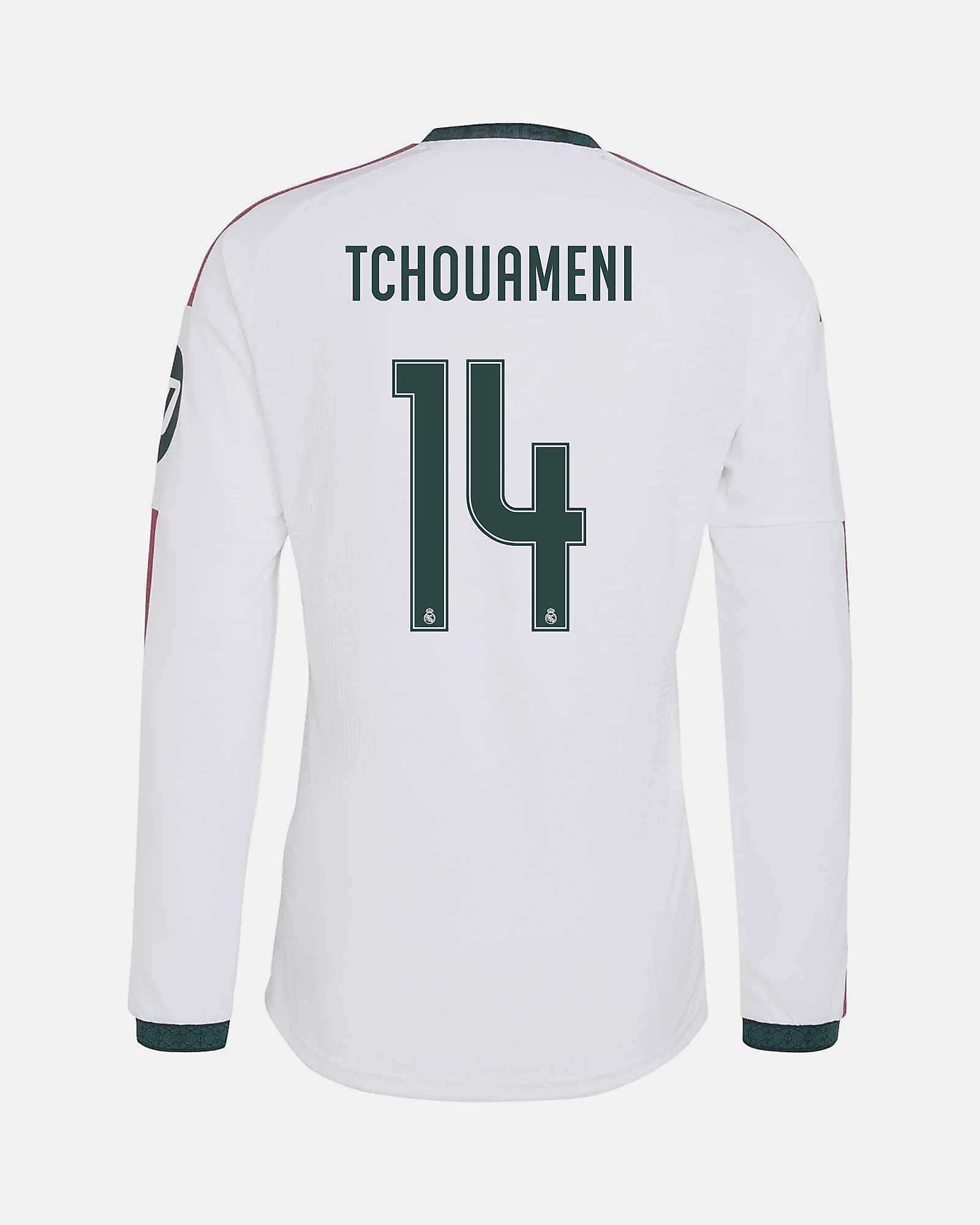 Camiseta 1ª Real Madrid 2026/2027 Authentic Tchouameni Camiseta 1ª Real Madrid 2026/2027 Authentic Tchouameni - Fútbol Factory
