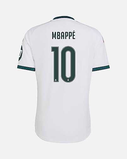 Camiseta 1ª Real Madrid 2026/2027 Authentic Mbappé