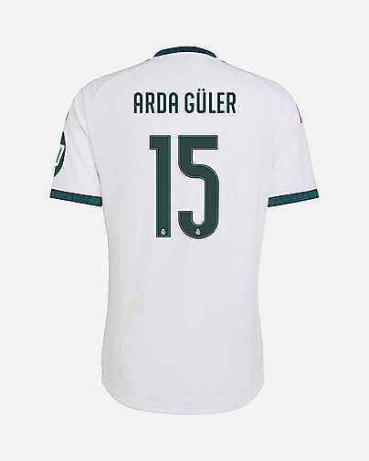 Camiseta 1ª Real Madrid 2026/2027 Authentic Arda Güler