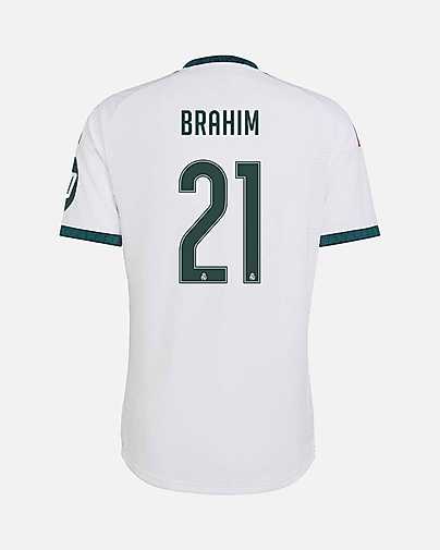 Camiseta 1ª Real Madrid 2026/2027 Authentic Brahim