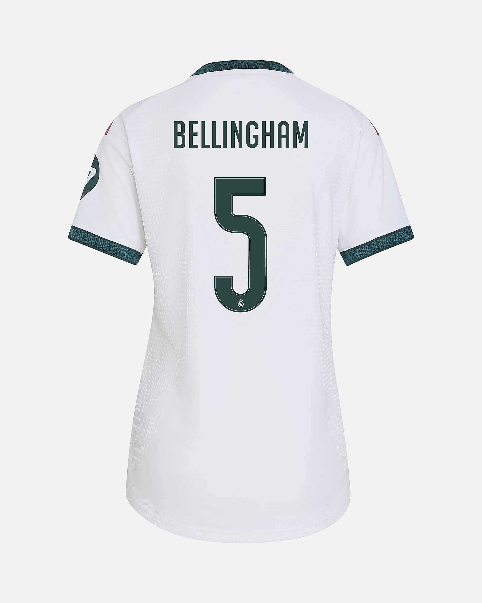 Camiseta 1ª Real Madrid 2026/2027 Authentic Bellingham Camiseta 1ª Real Madrid 2026/2027 Authentic Bellingham - Fútbol Factory