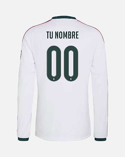Camiseta de manga larga 1ª Real Madrid 2026/2027 Personalizado