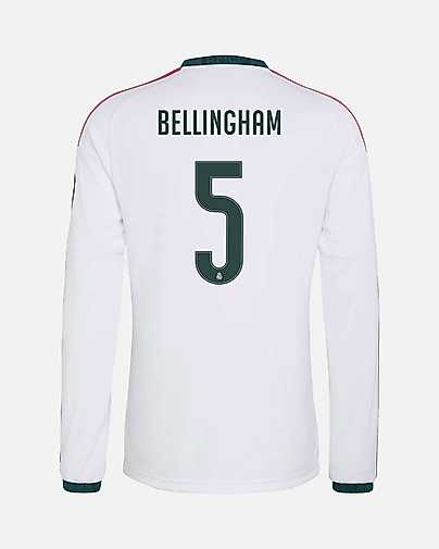 Camiseta de manga larga 1ª Real Madrid 2026/2027 Bellingham
