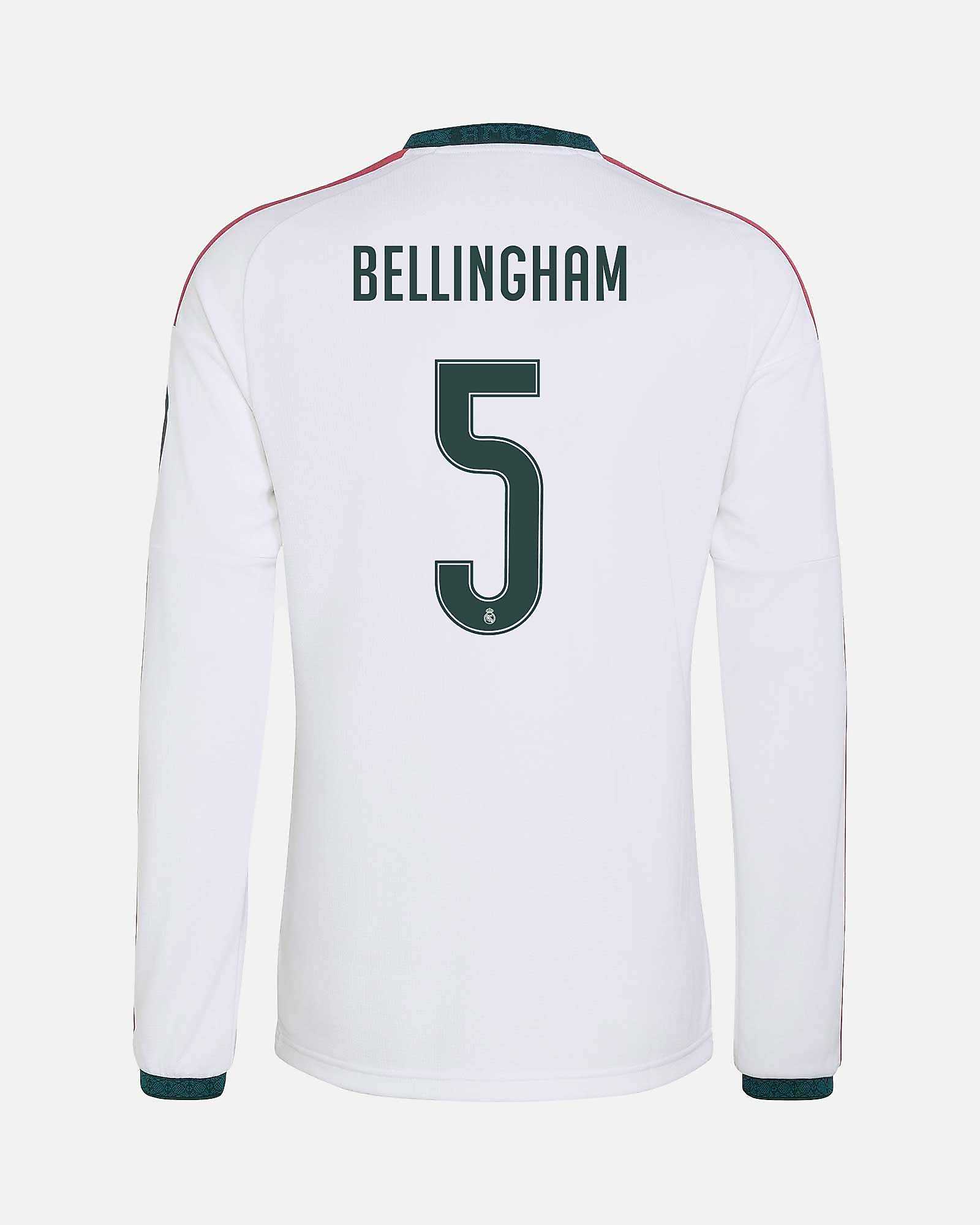 Camiseta de manga larga 1ª Real Madrid 2026/2027 Bellingham Camiseta de manga larga 1ª Real Madrid 2026/2027 Bellingham - Fútbol Factory