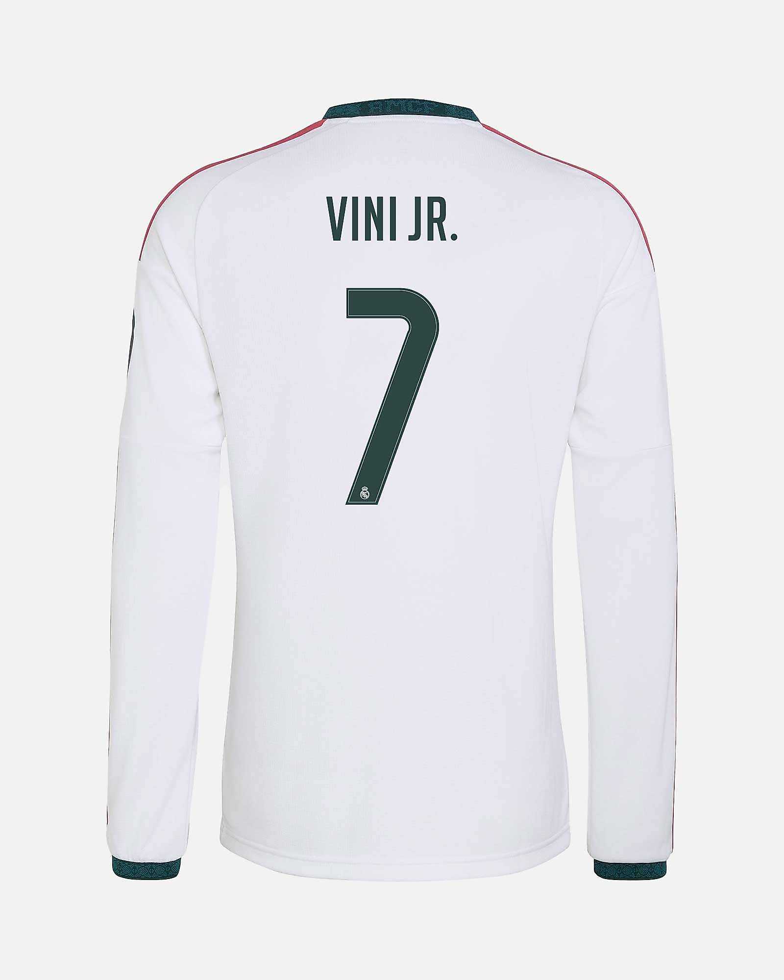 Camiseta de manga larga 1ª Real Madrid 2026/2027 Vini Jr. Camiseta de manga larga 1ª Real Madrid 2026/2027 Vini Jr. - Fútbol Factory