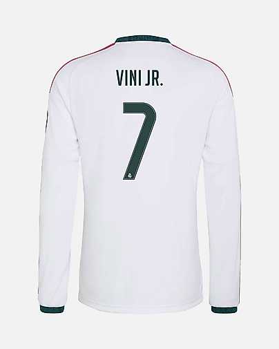 Camiseta de manga larga 1ª Real Madrid 2026/2027 Vini Jr.