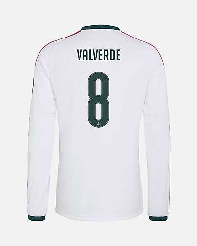 Camiseta de manga larga 1ª Real Madrid 2026/2027 Valverde