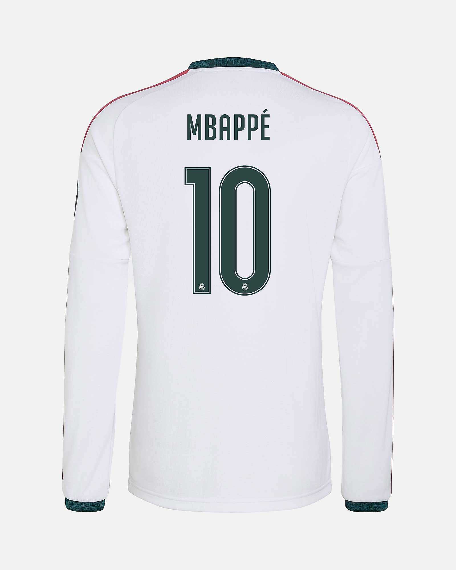 Camiseta de manga larga 1ª Real Madrid 2026/2027 Mbappé Camiseta de manga larga 1ª Real Madrid 2026/2027 Mbappé - Fútbol Factory