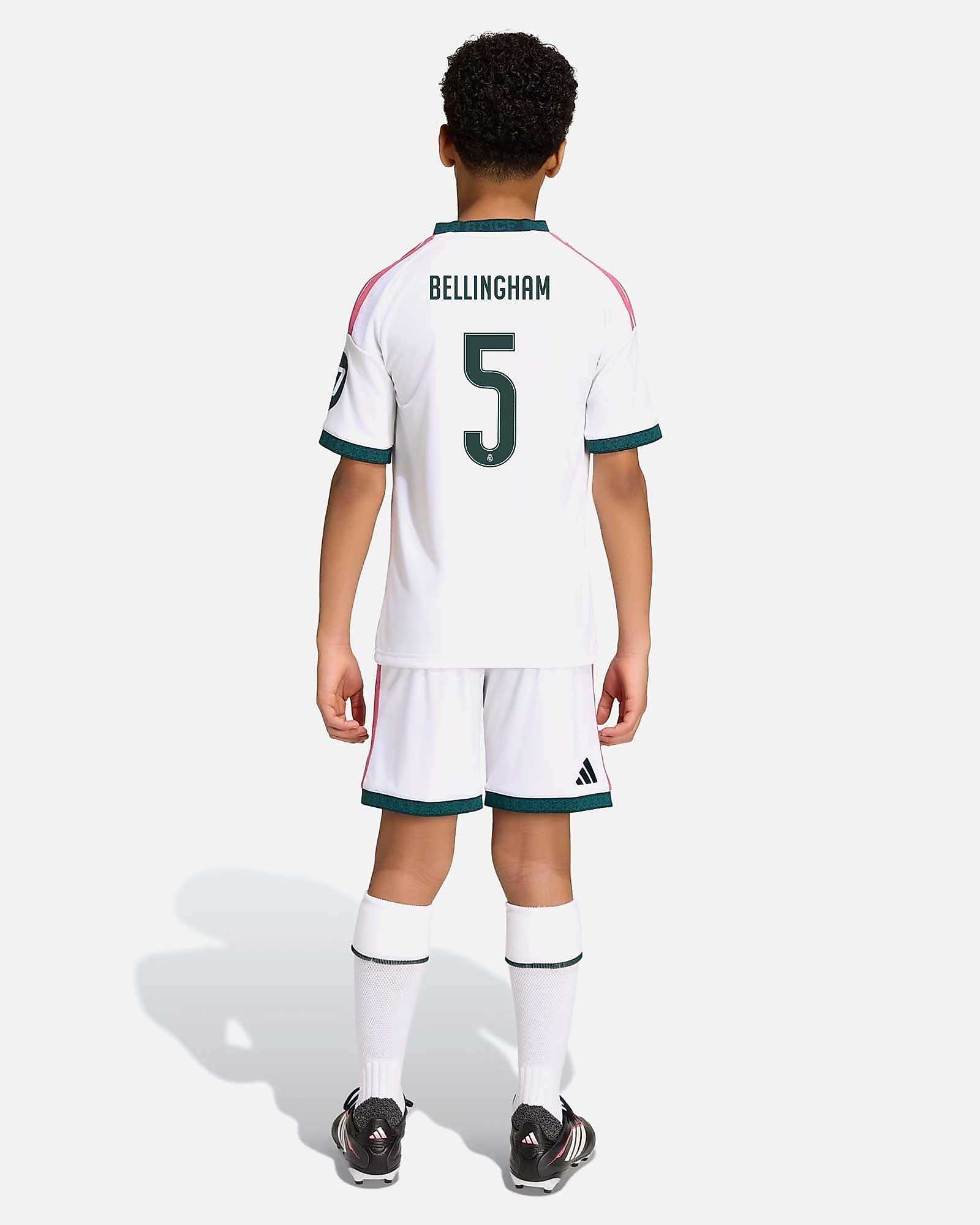 Mini conjunto 1ª Real Madrid 2026/2027 Bellingham Mini conjunto 1ª Real Madrid 2026/2027 Bellingham - Fútbol Factory