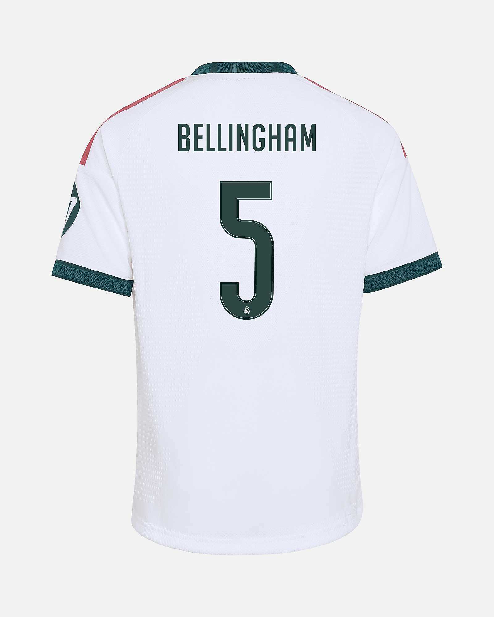 Camiseta 1ª Real Madrid 2026/2027 Bellingham - Fútbol Factory
