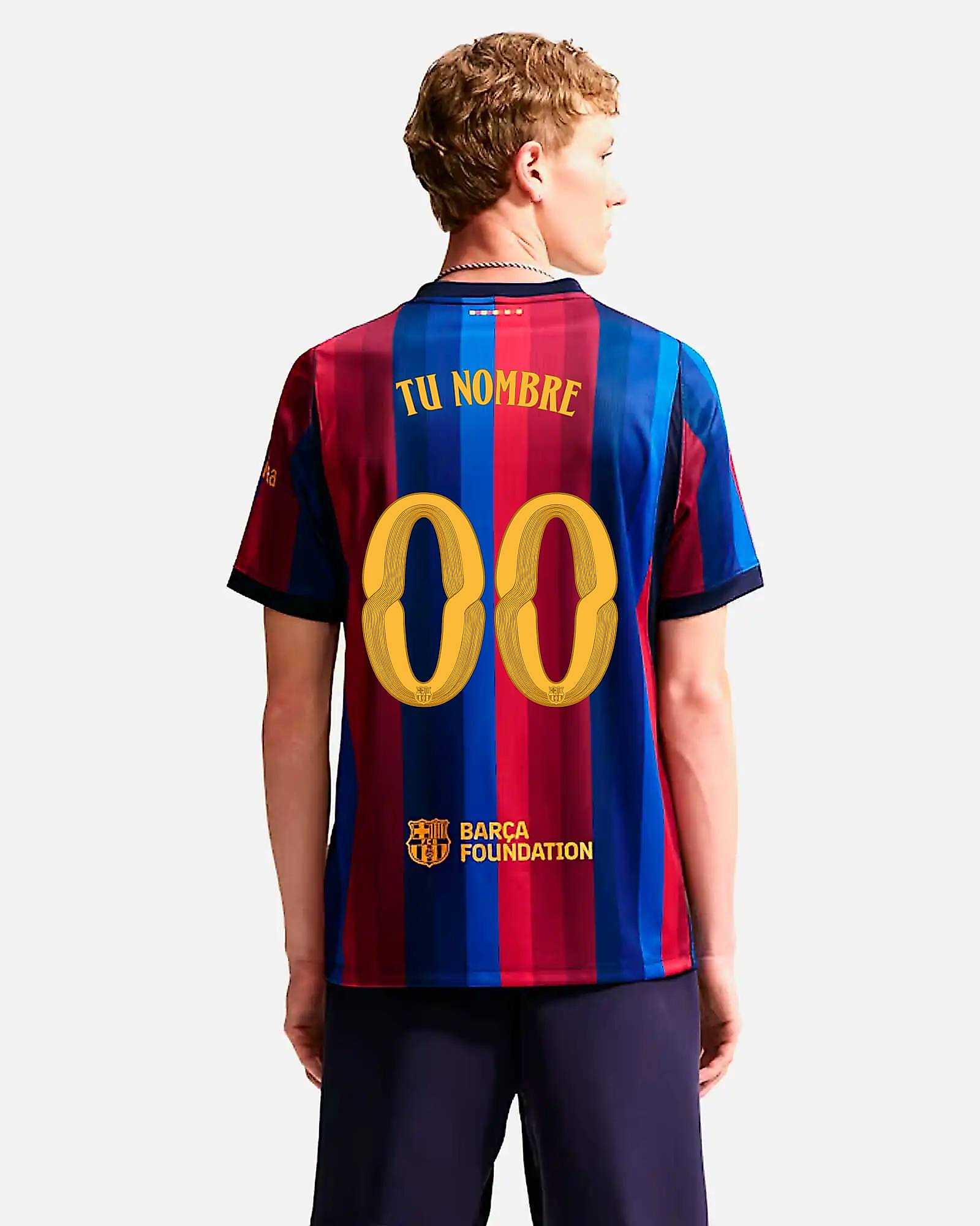 Camisola 1.ª FC Barcelona 2026/2027 Personalizado - Fútbol Factory