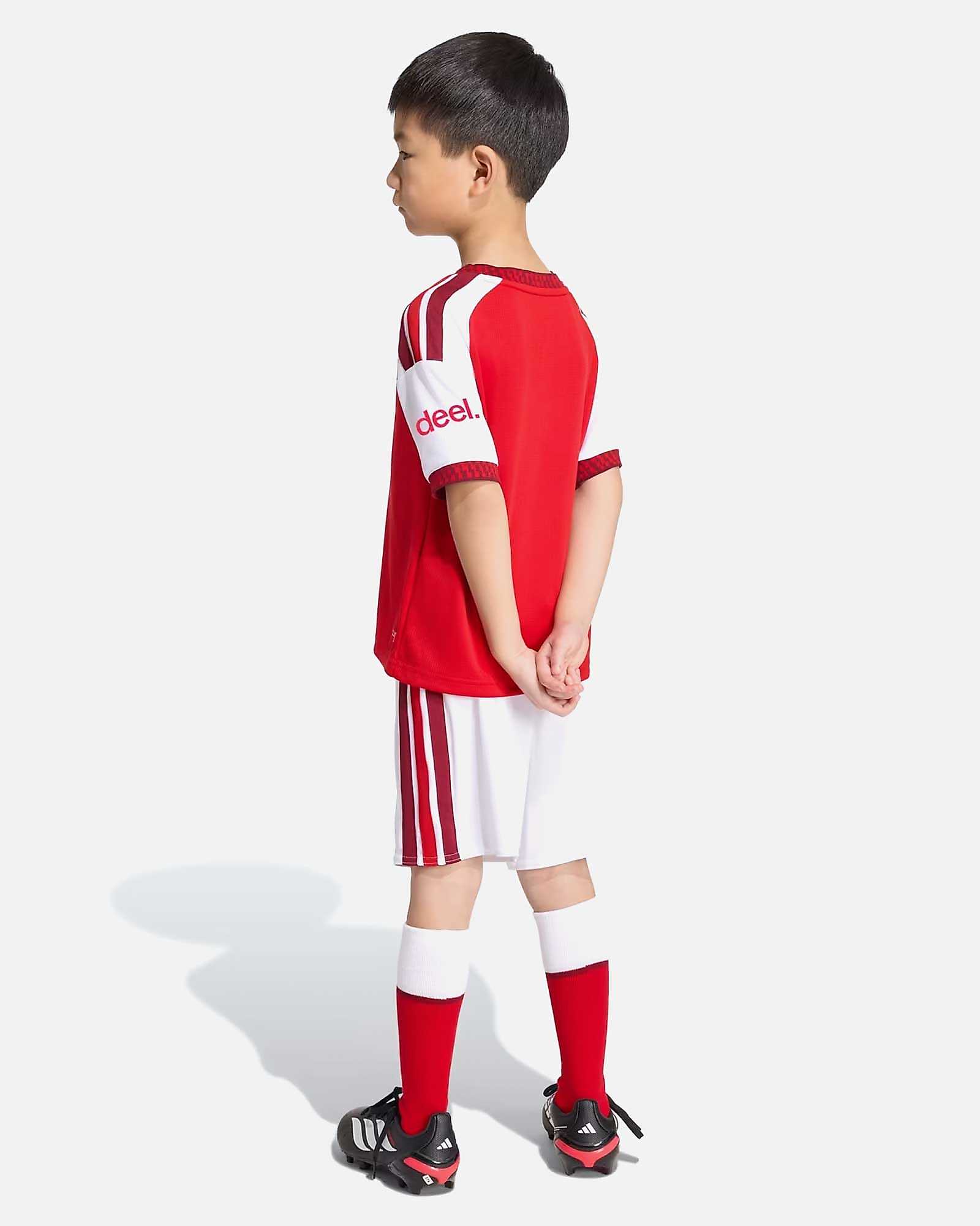 Conjunto Arsenal FC 1ª Equipación Home Kids Set 2026/2027 Conjunto Arsenal FC 1ª Equipación Home Kids Set 2026/2027 - Fútbol Factory