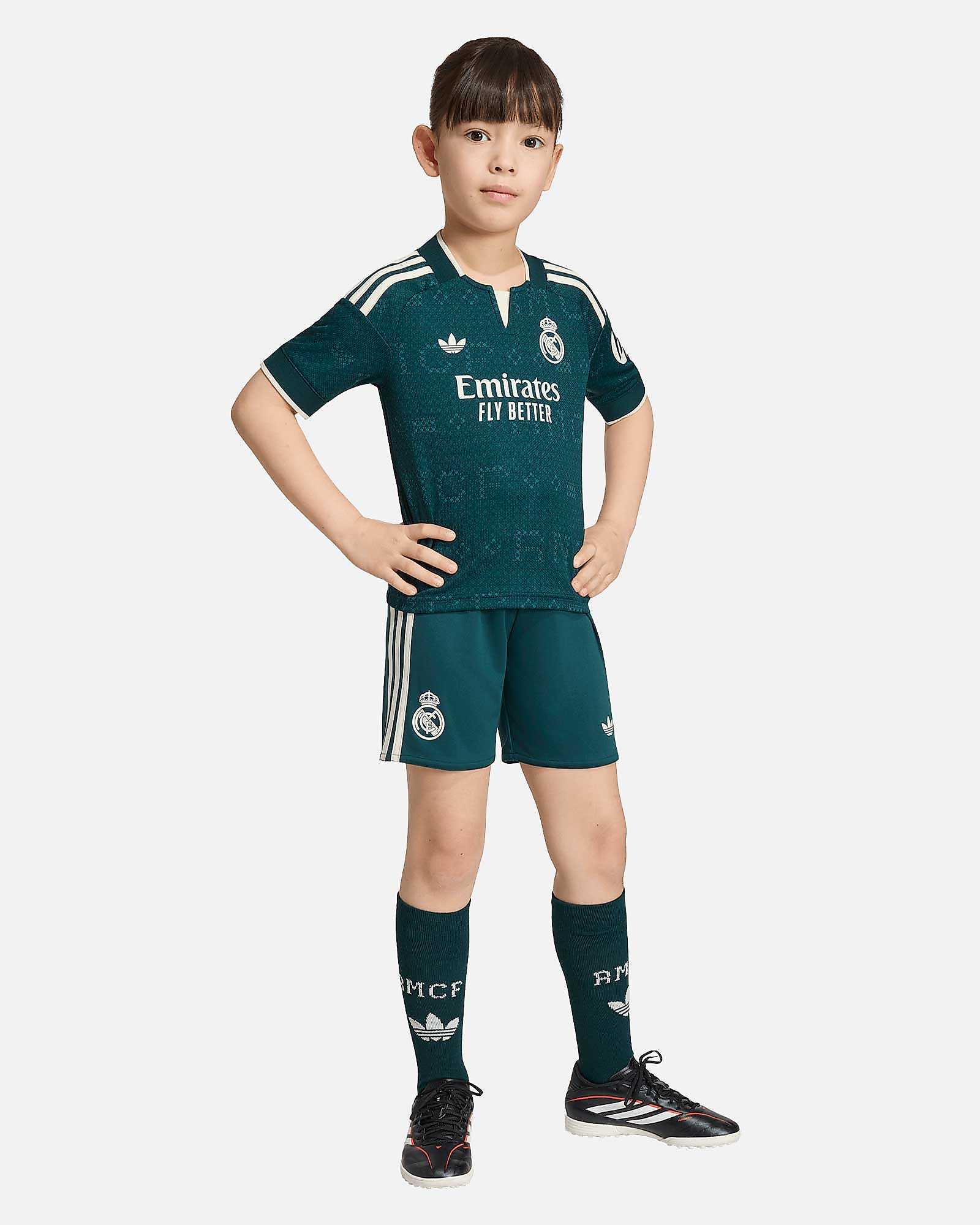 Mini conjunto 2ª Real Madrid 2026/2027 Mini conjunto 2ª Real Madrid 2026/2027 - Fútbol Factory