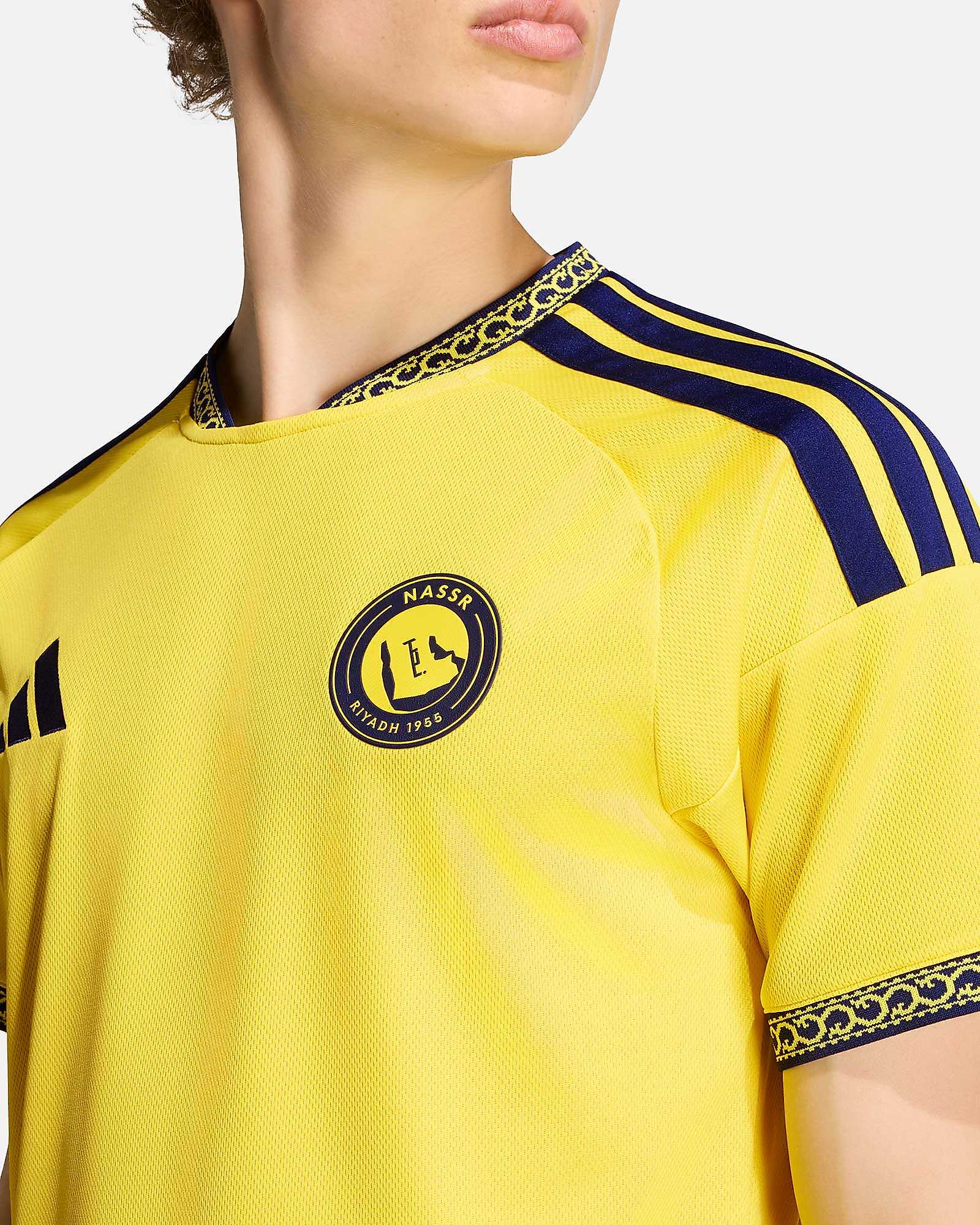 Camiseta 1ª Al Nassr FC 2026/2027 Cristiano Ronaldo Camiseta 1ª Al Nassr FC 2026/2027 Cristiano Ronaldo - Fútbol Factory