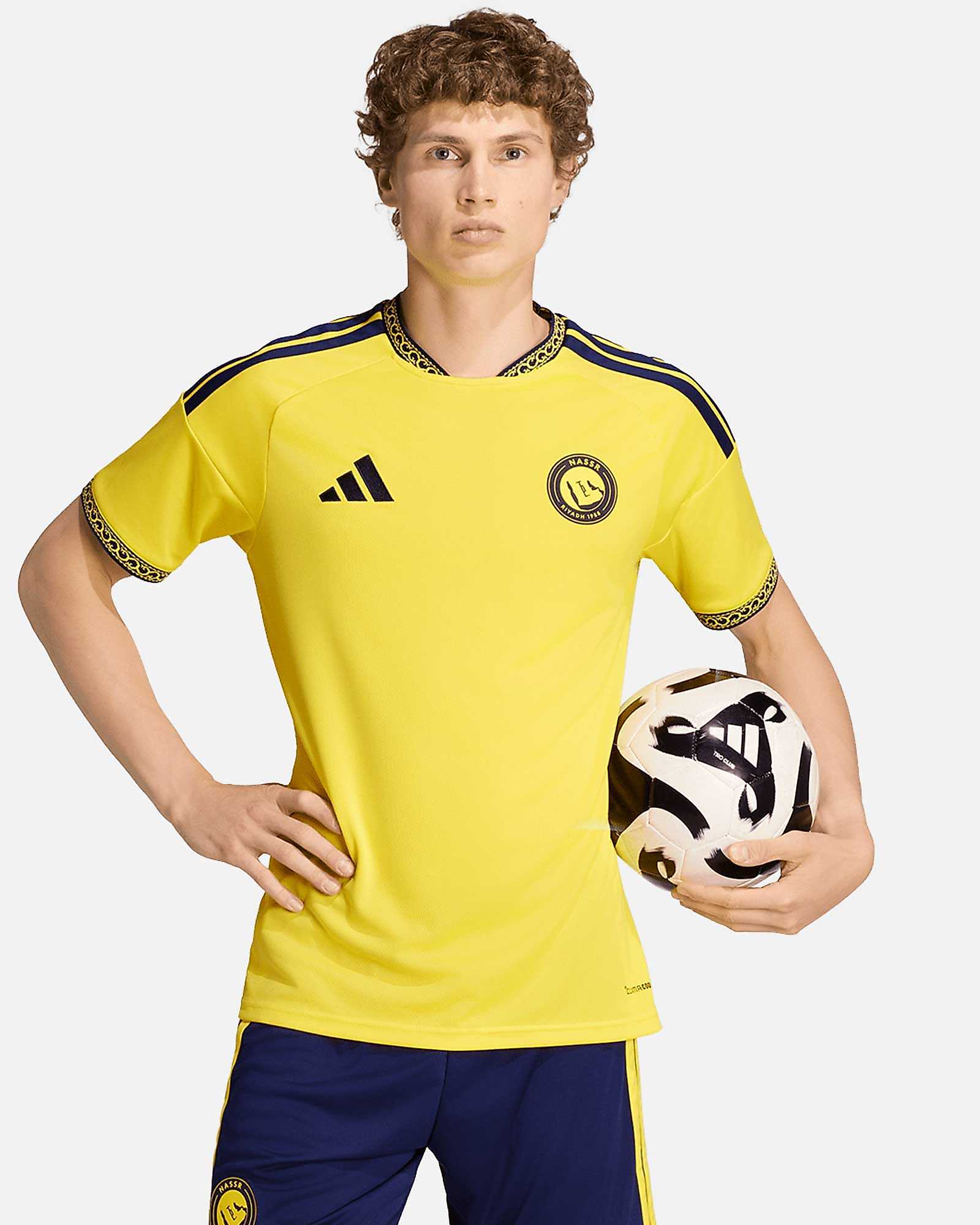 Camiseta 1ª Al Nassr FC 2026/2027 Cristiano Ronaldo Camiseta 1ª Al Nassr FC 2026/2027 Cristiano Ronaldo - Fútbol Factory