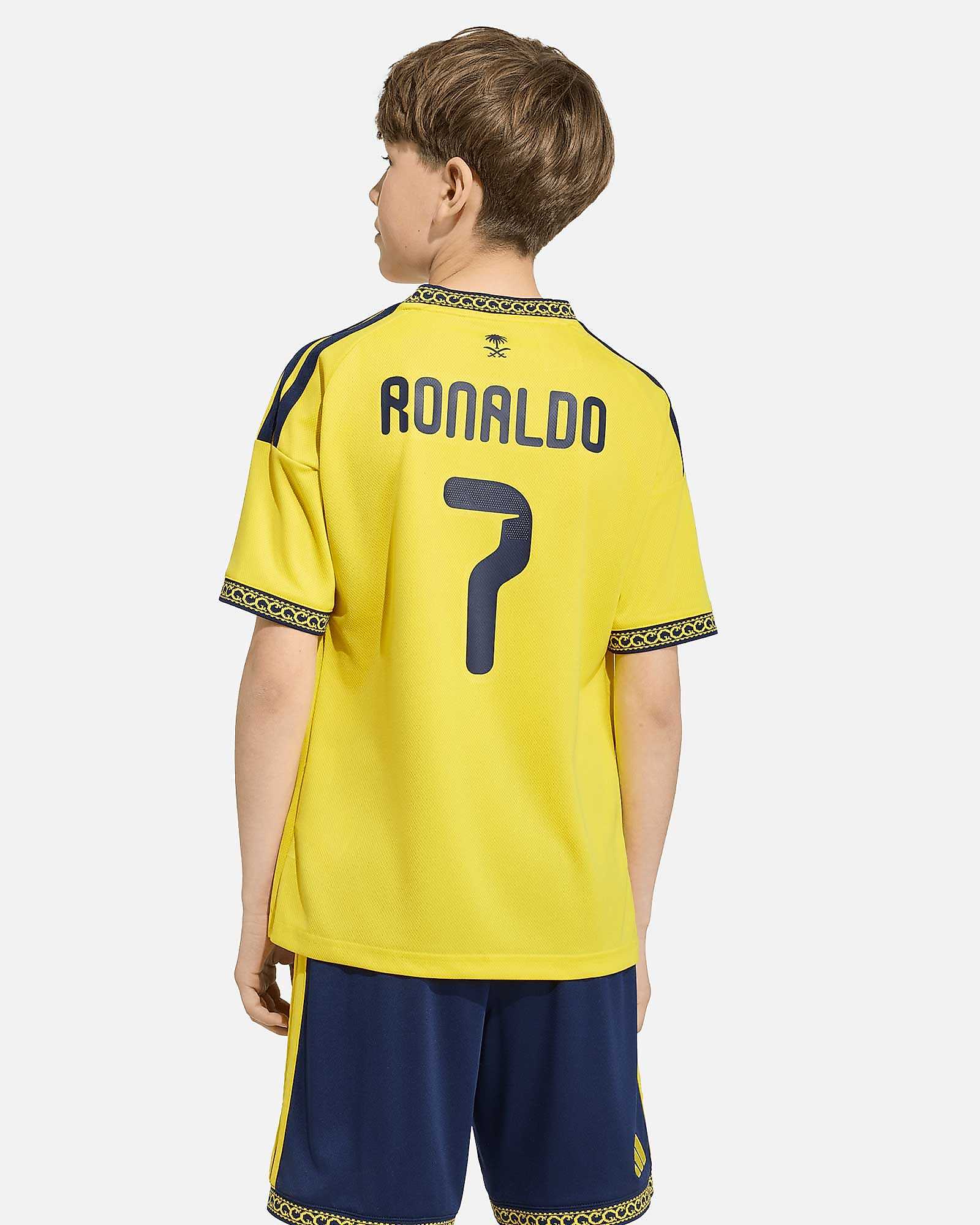 Camiseta 1ª Al Nassr FC 2026/2027 Cristiano Ronaldo Camiseta 1ª Al Nassr FC 2026/2027 Cristiano Ronaldo - Fútbol Factory