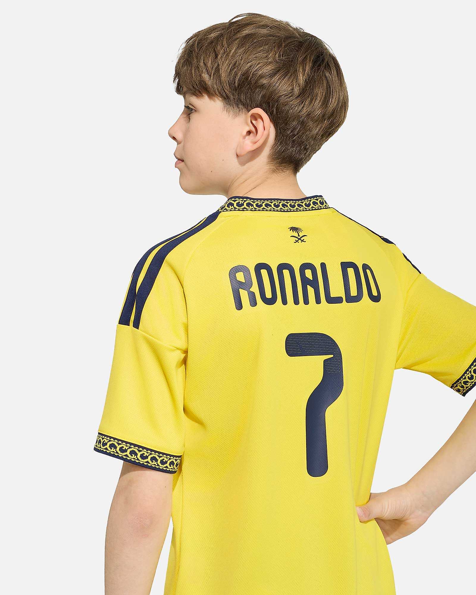 Camiseta 1ª Al Nassr FC 2026/2027 Cristiano Ronaldo Camiseta 1ª Al Nassr FC 2026/2027 Cristiano Ronaldo - Fútbol Factory