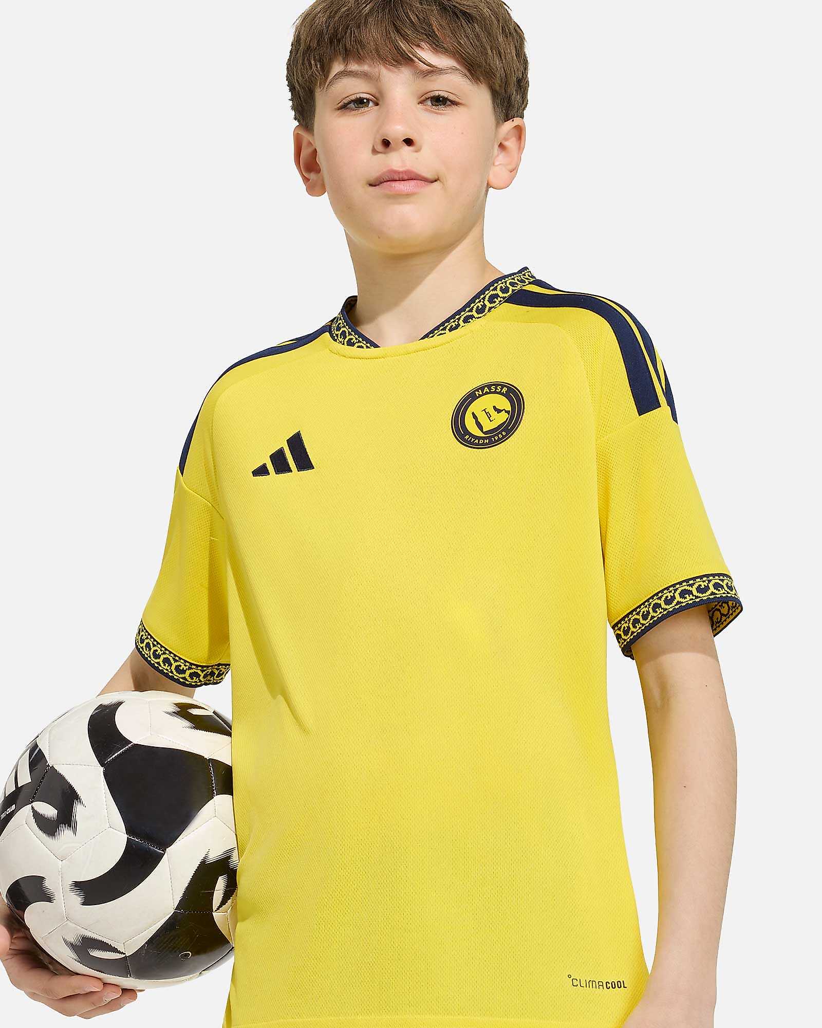 Camiseta 1ª Al Nassr FC 2026/2027 Cristiano Ronaldo Camiseta 1ª Al Nassr FC 2026/2027 Cristiano Ronaldo - Fútbol Factory